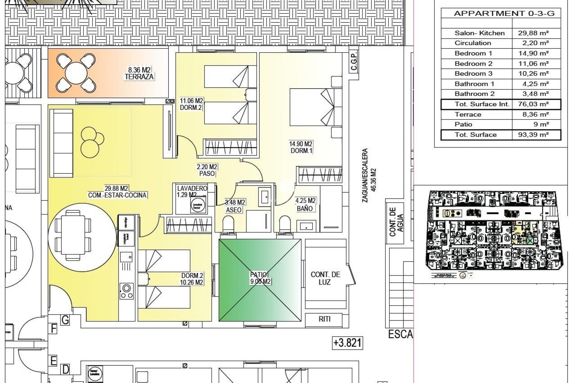 Neue Gebäude - Wohnung -
San Miguel de Salinas - Pueblo