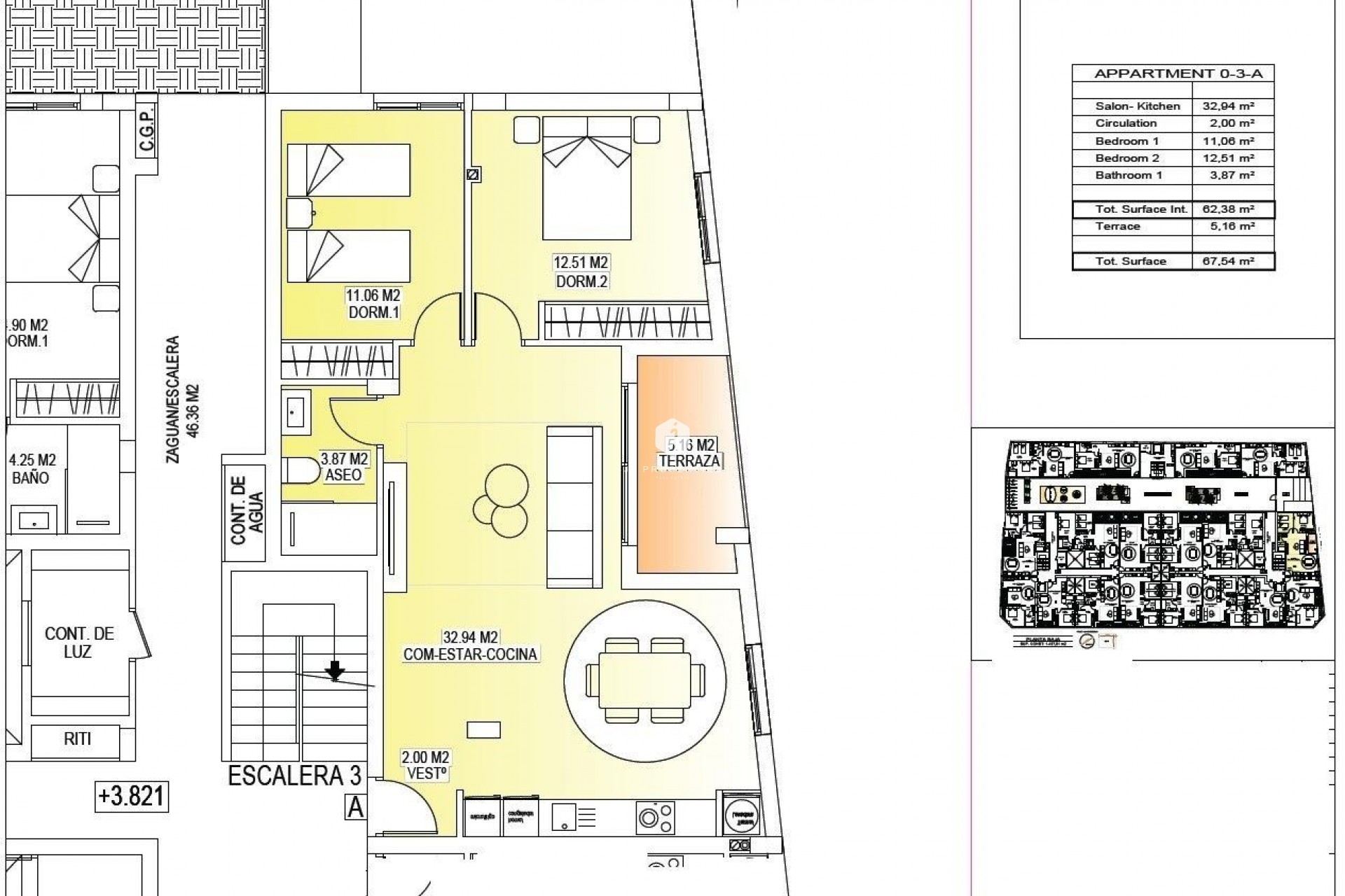 Neue Gebäude - Wohnung -
San Miguel de Salinas - Pueblo