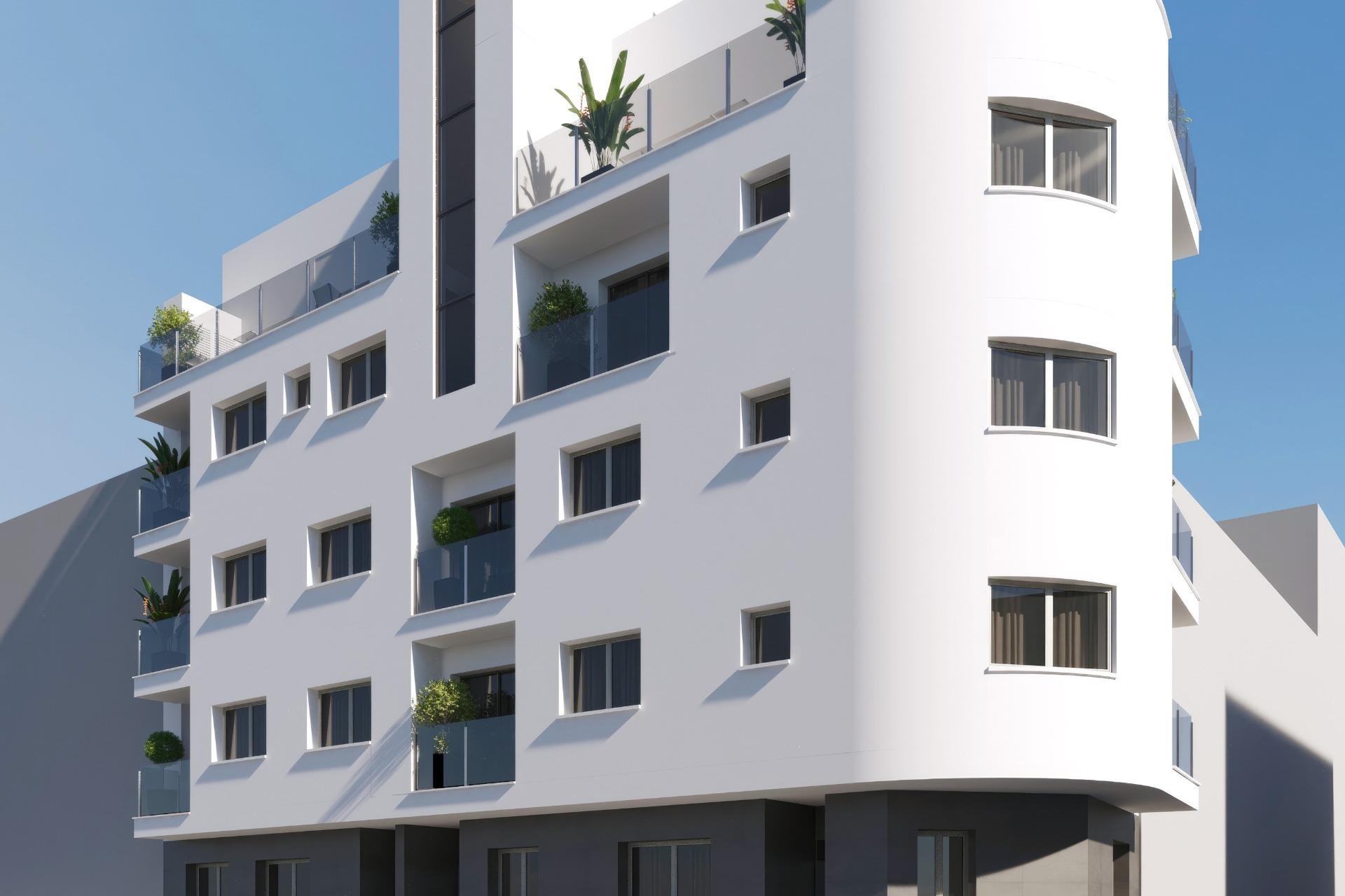 Neue Gebäude - Wohnung -
Torrevieja - Centro