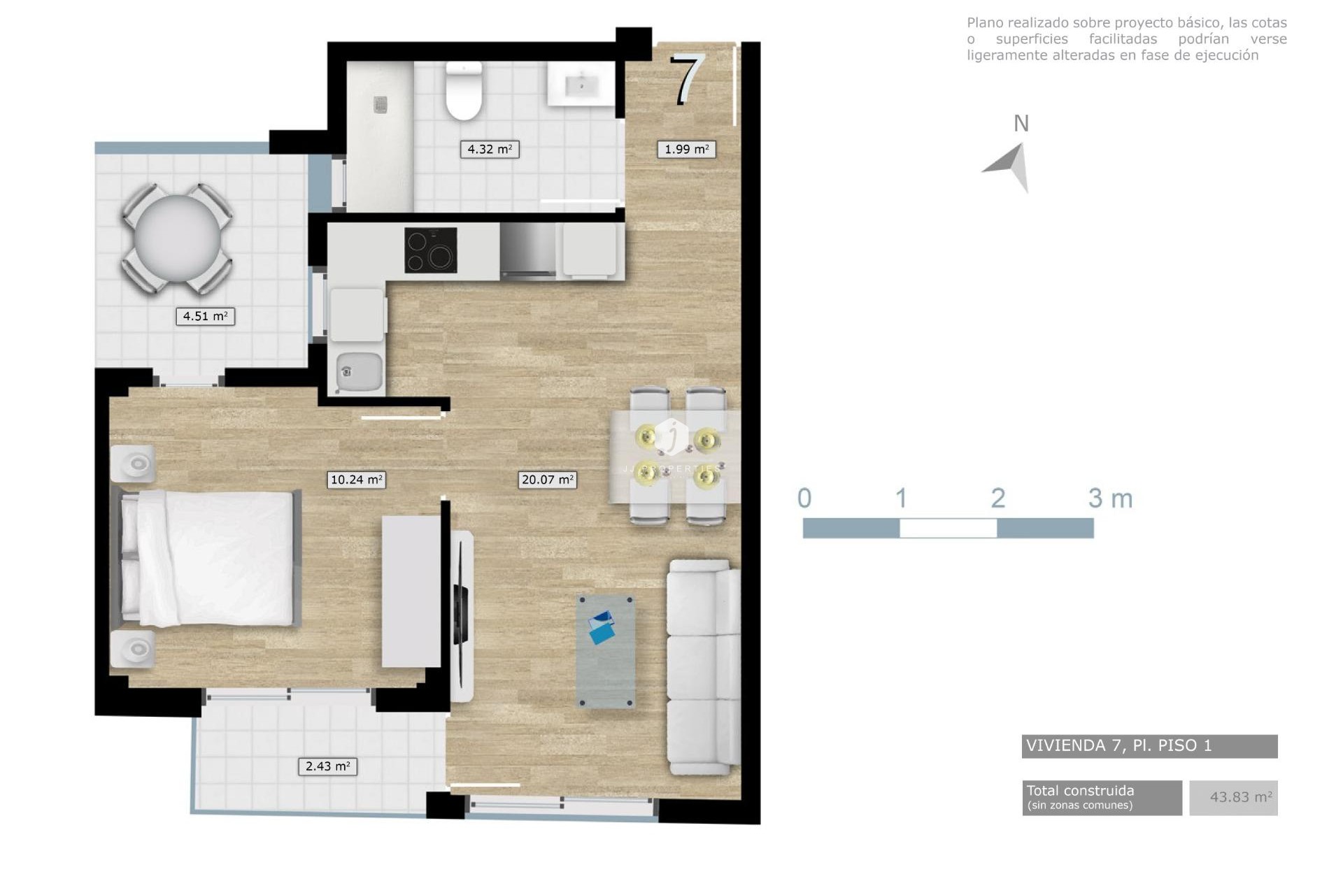 Neue Gebäude - Wohnung -
Torrevieja - Centro