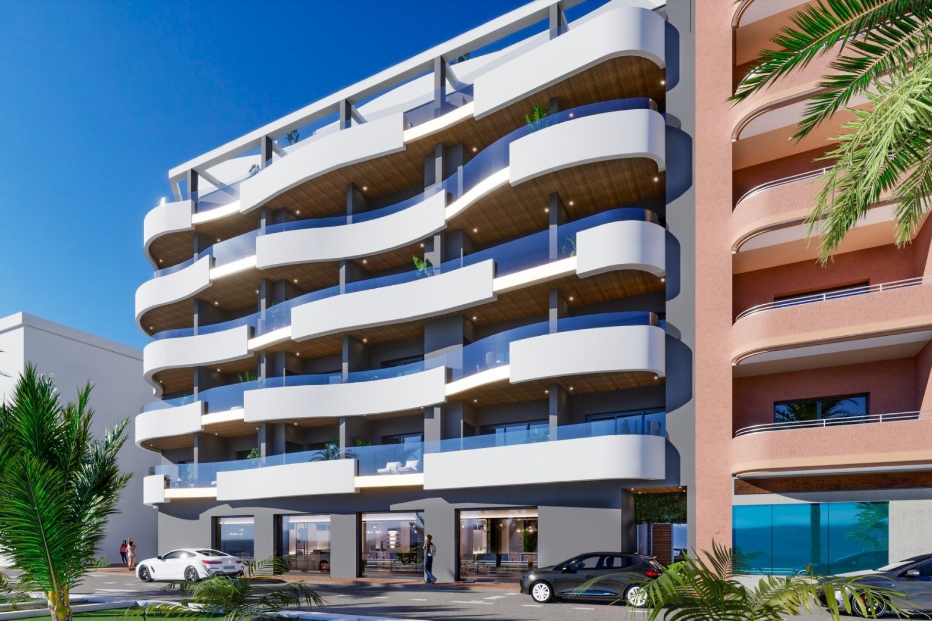 Neue Gebäude - Wohnung -
Torrevieja - Habaneras