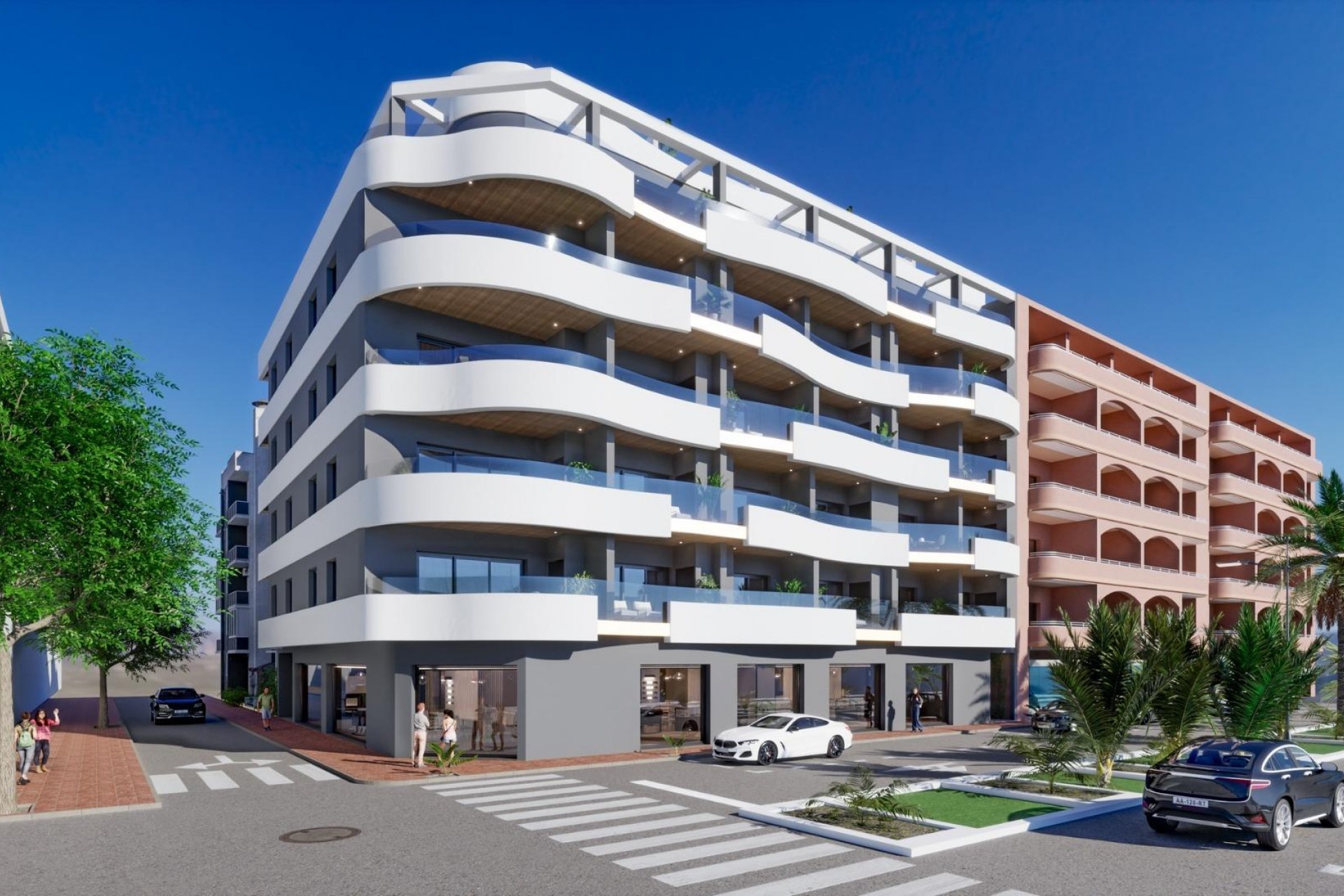 Neue Gebäude - Wohnung -
Torrevieja - Habaneras