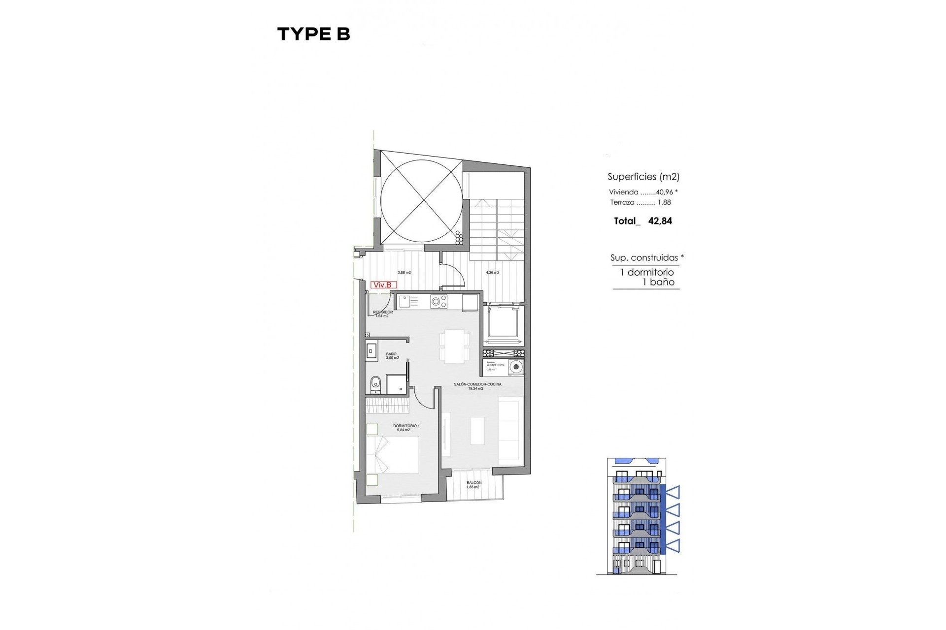 Neue Gebäude - Wohnung -
Torrevieja - Playa de los Locos