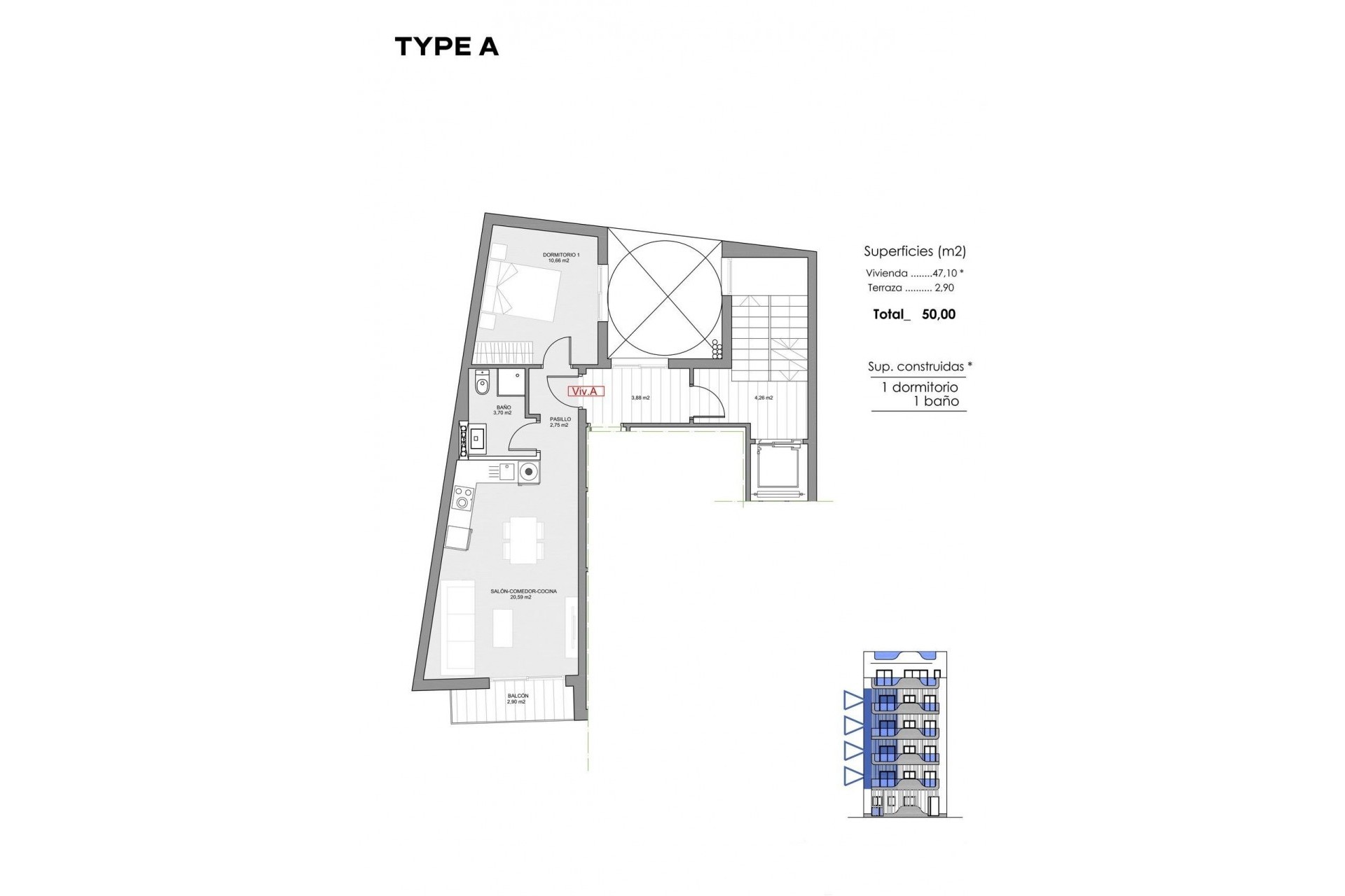 Neue Gebäude - Wohnung -
Torrevieja - Playa de los Locos