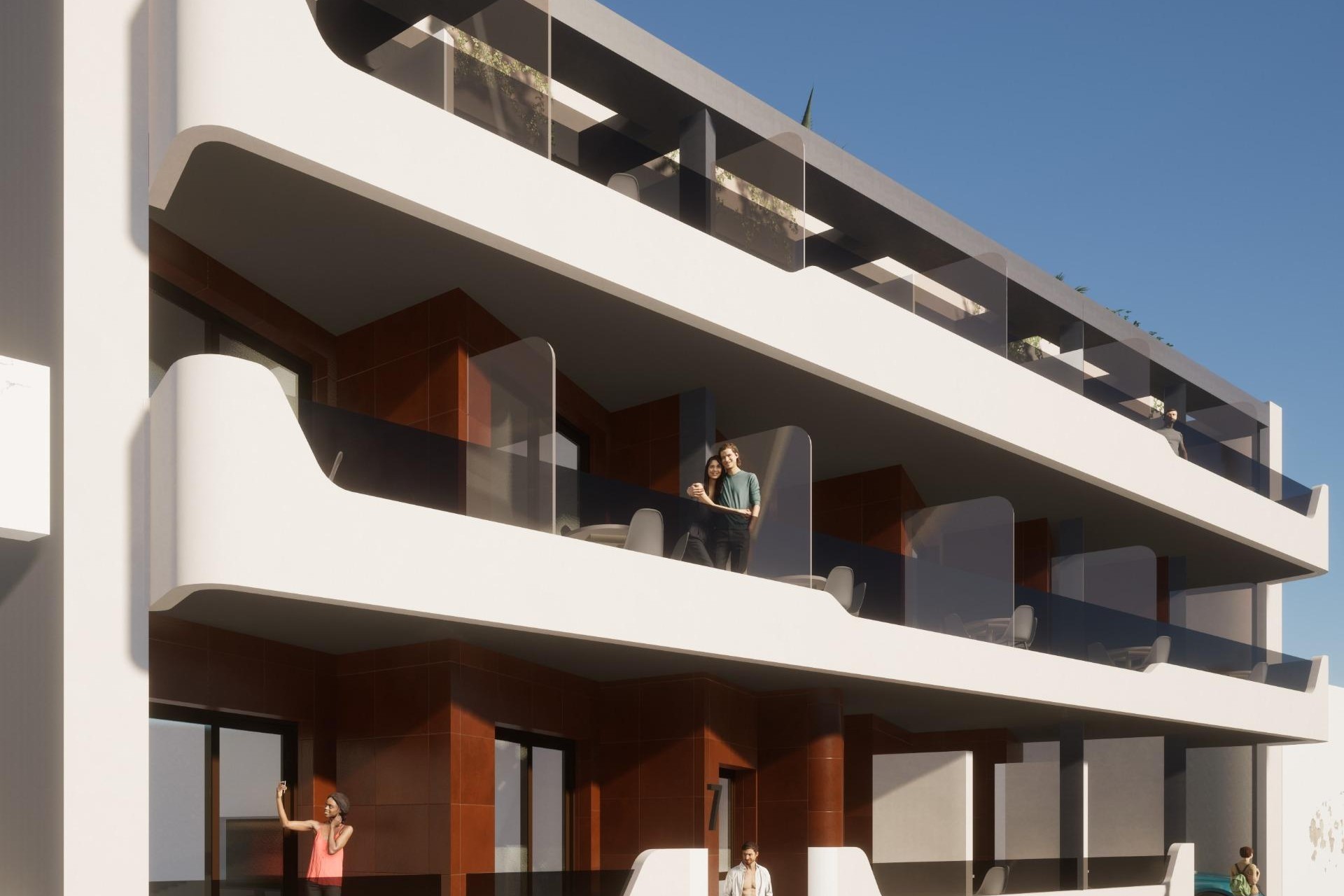 Neue Gebäude - Wohnung -
Torrevieja - Playa del Cura