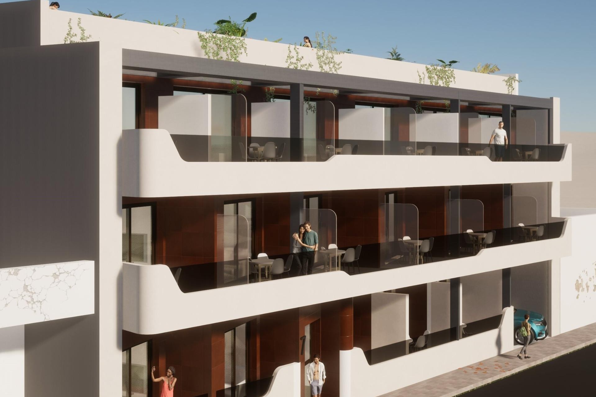 Neue Gebäude - Wohnung -
Torrevieja - Playa del Cura