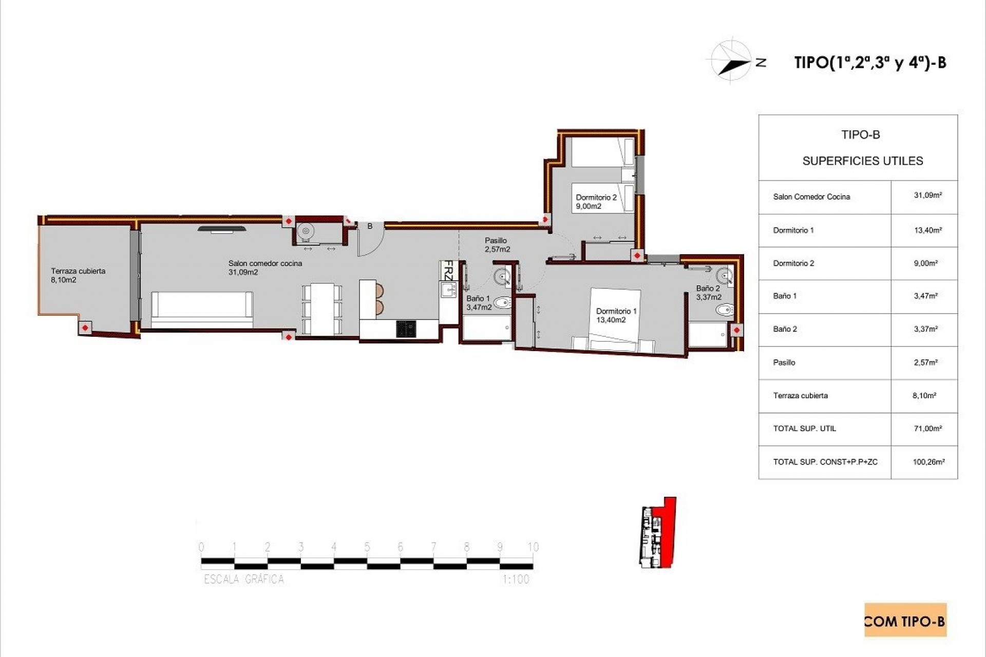 Neue Gebäude - Wohnung -
Torrevieja - Playa del Cura