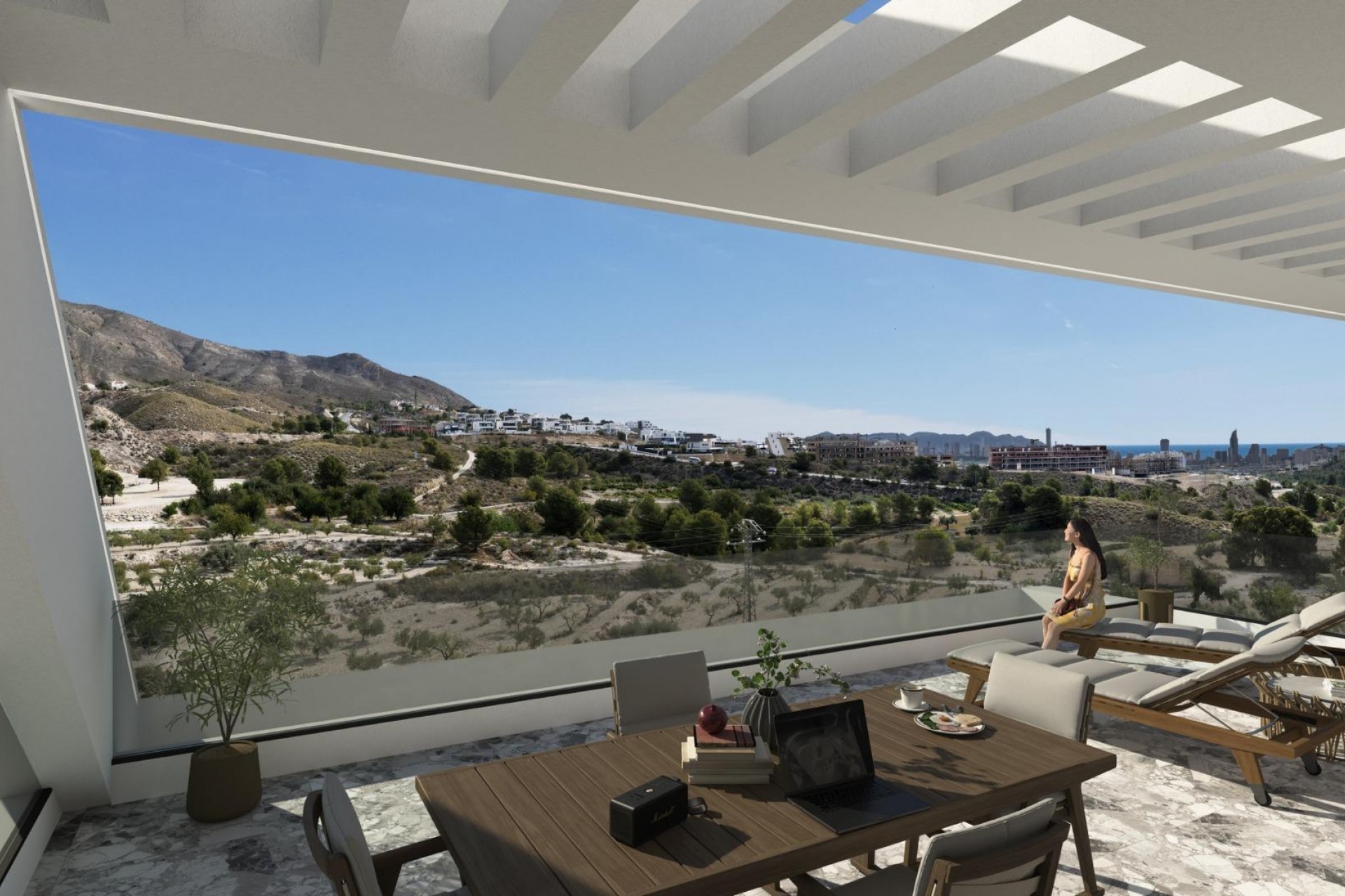 New Build - Apartment / flat -
Finestrat - Balcón de finestrat