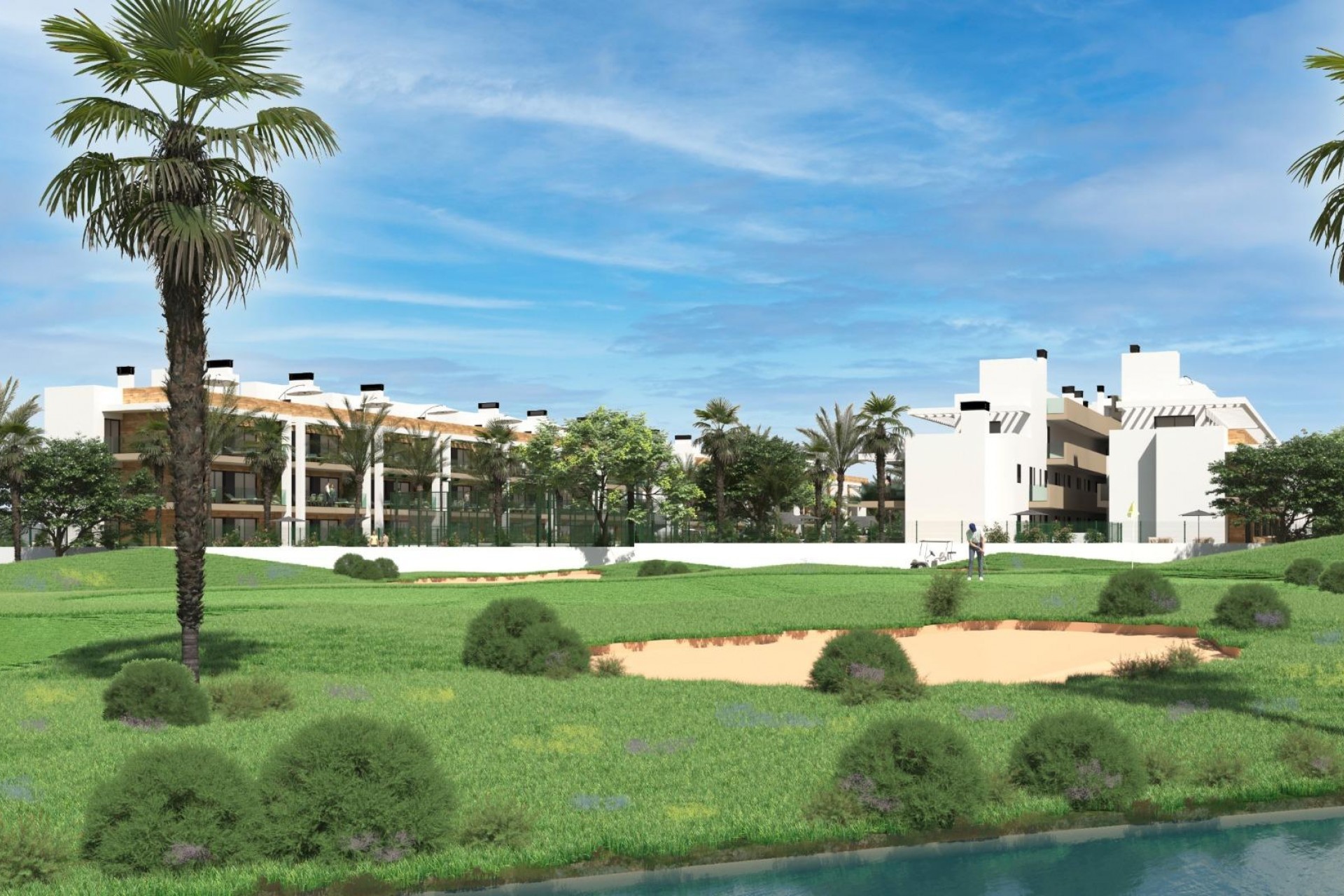 New Build - Apartment / flat -
Los Alcazares - Serena Golf