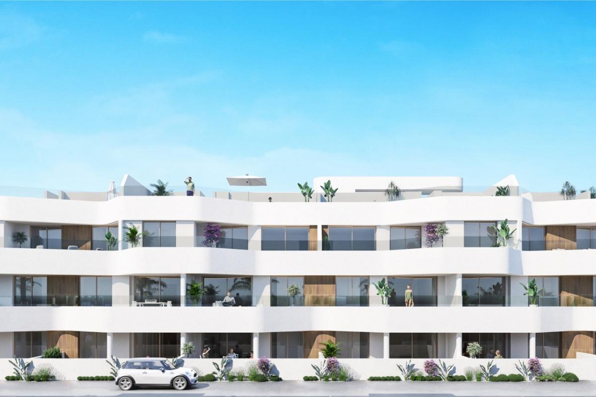 New Build - Apartment / flat -
Los Alcazares - Serena Golf