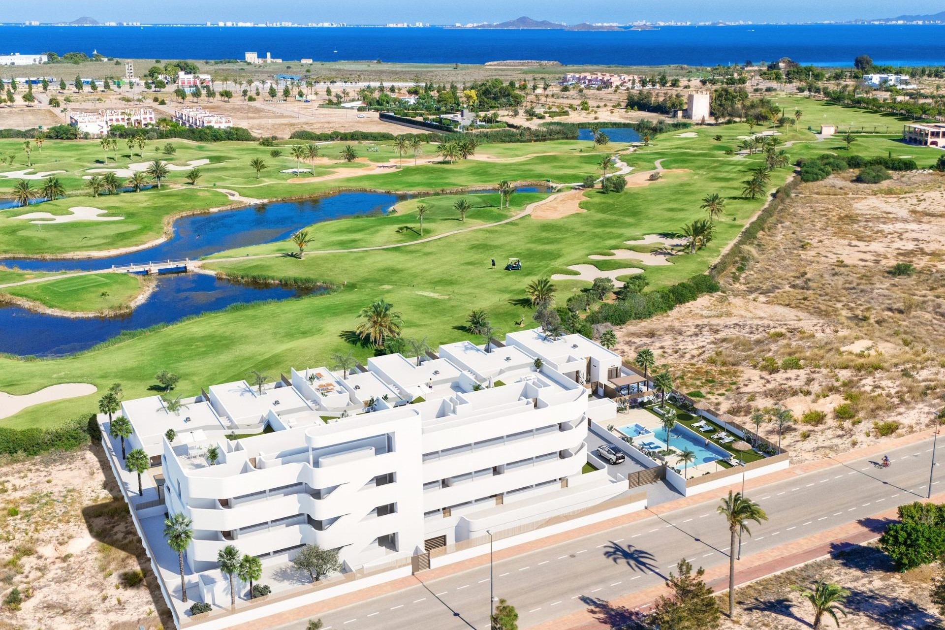 New Build - Apartment / flat -
Los Alcazares - Serena Golf