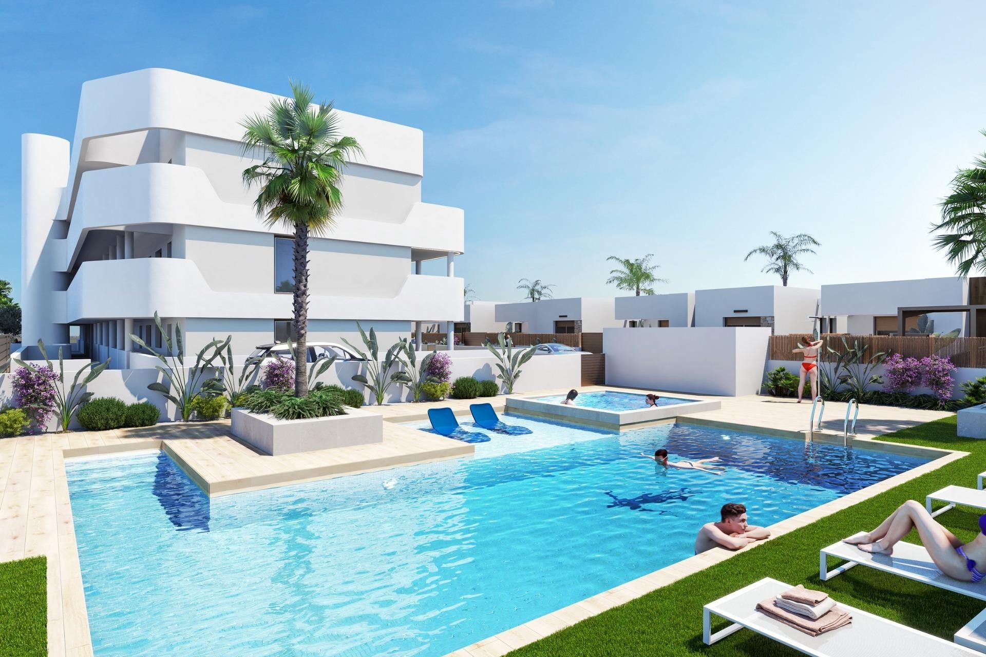 New Build - Apartment / flat -
Los Alcazares - Serena Golf