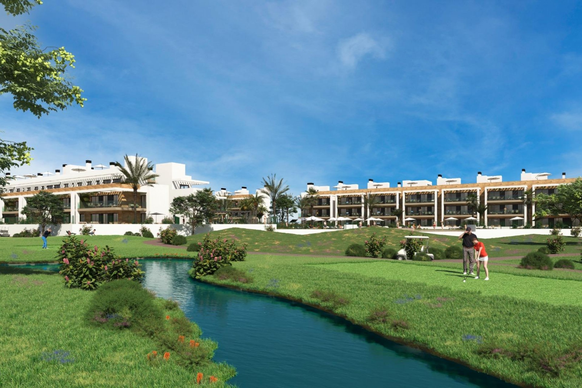 New Build - Apartment / flat -
Los Alcazares - Serena Golf