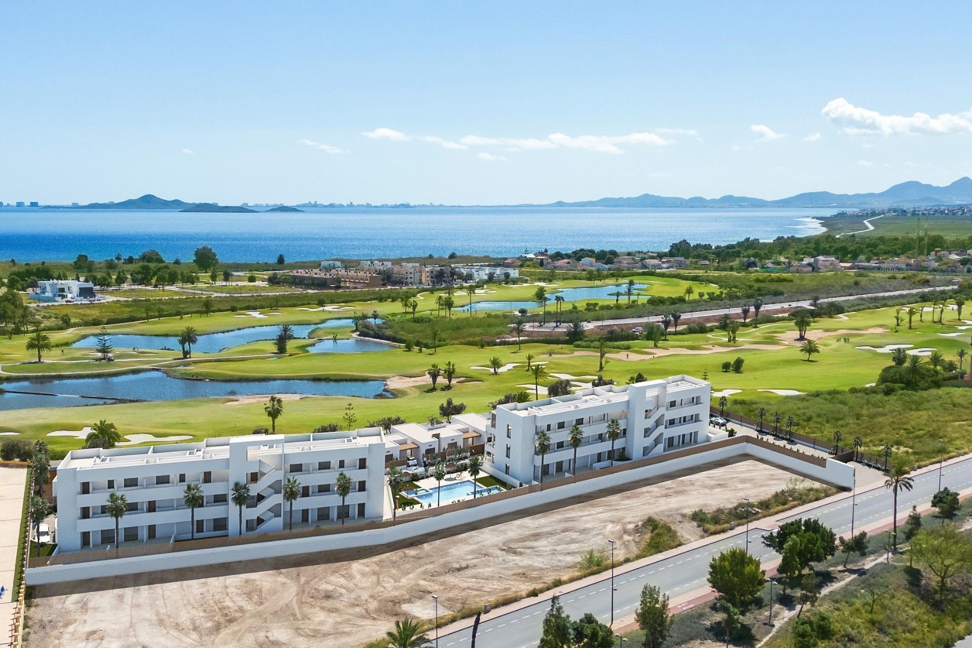 New Build - Apartment / flat -
Los Alcazares - Serena Golf