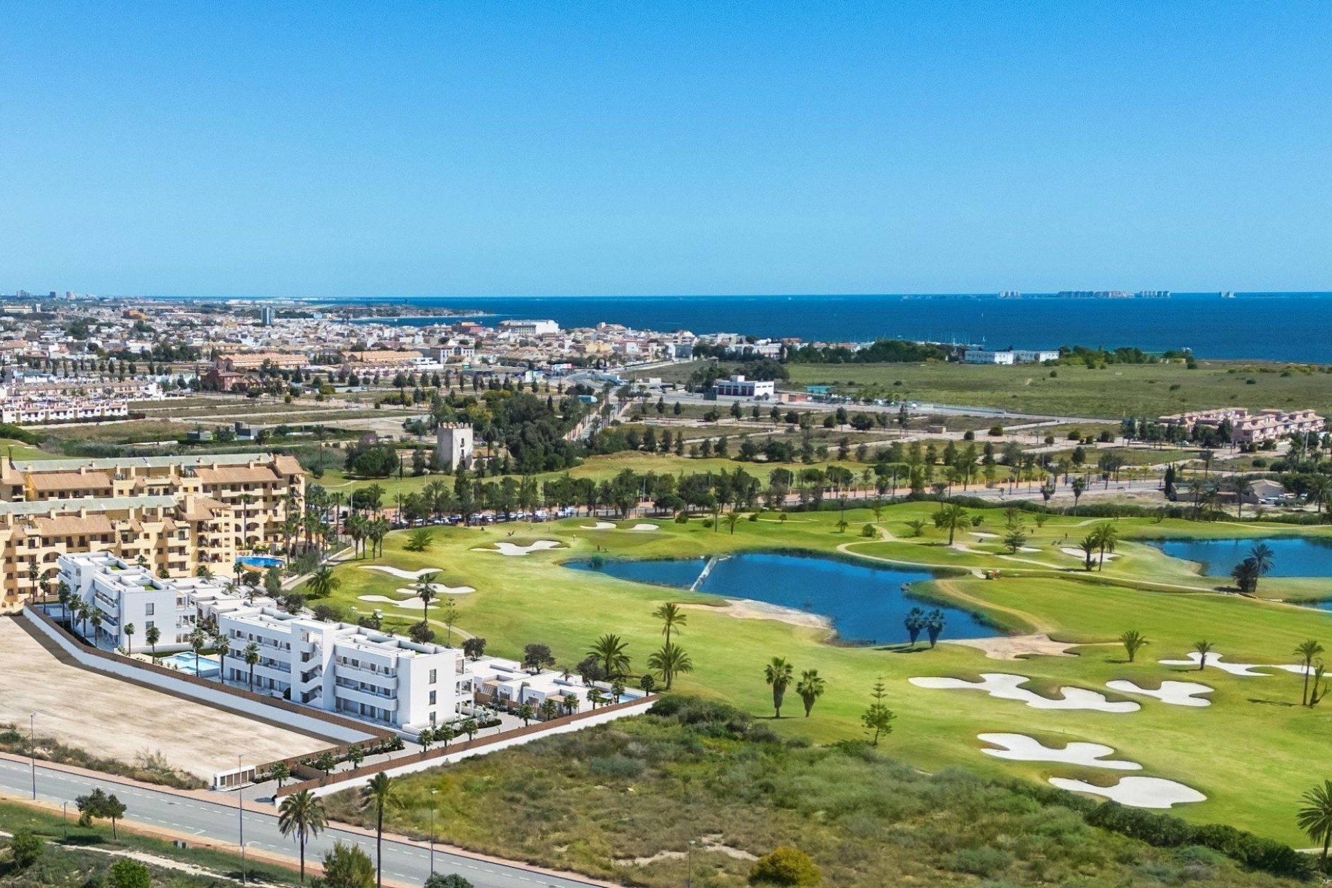 New Build - Apartment / flat -
Los Alcazares - Serena Golf