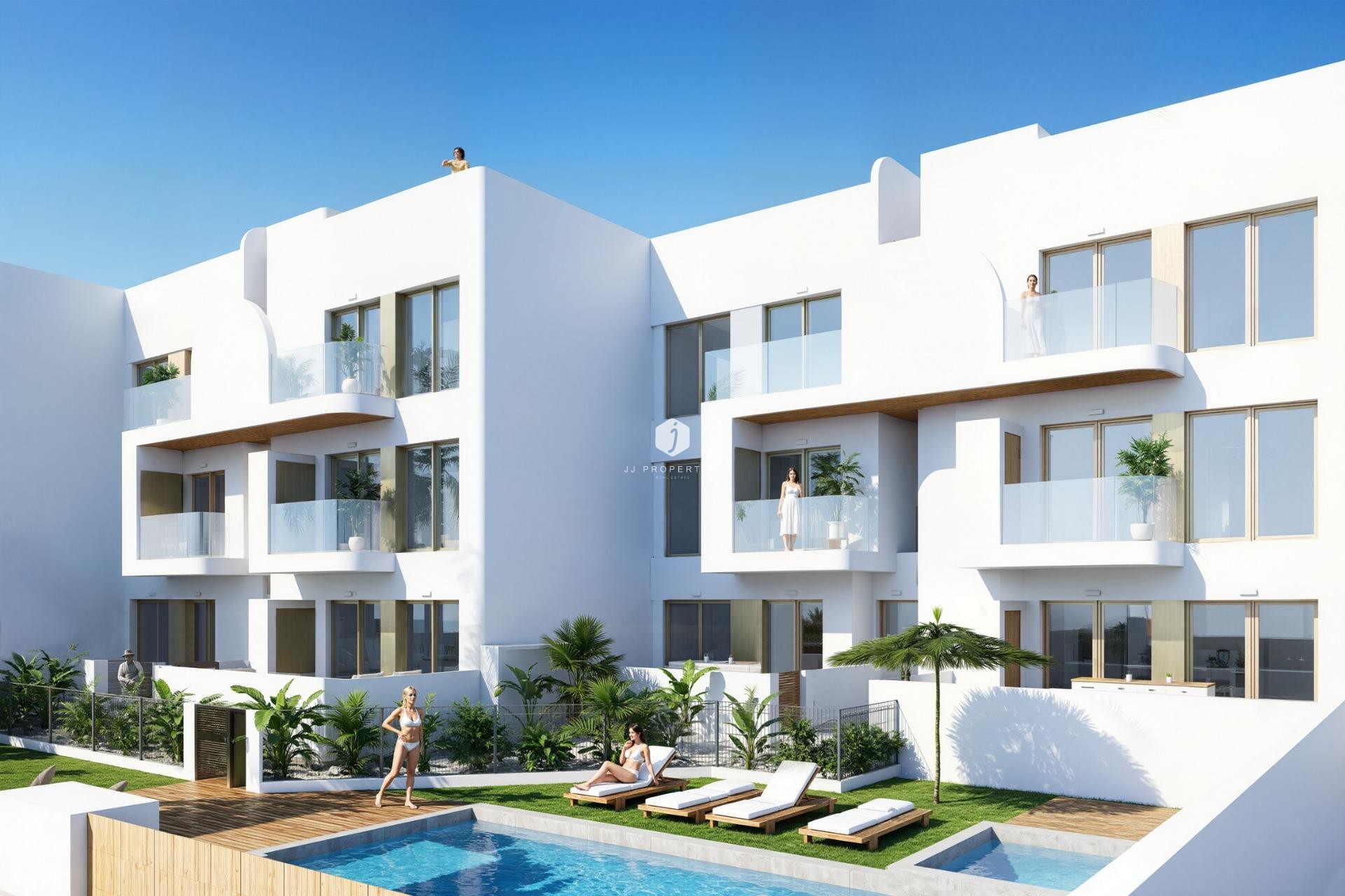 New Build - Apartment / flat -
Los Alcazares - Serena Golf