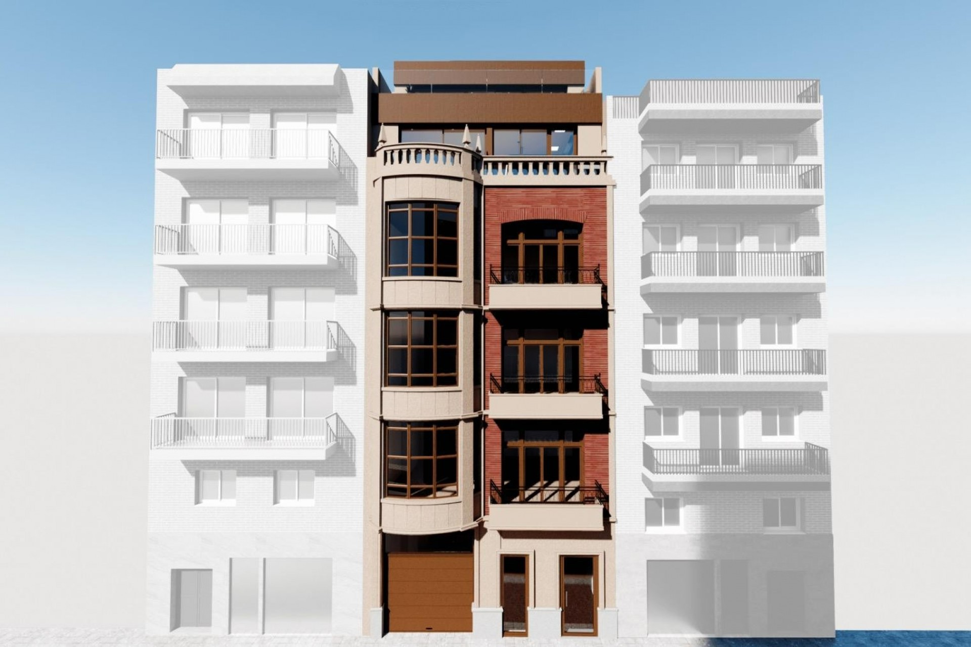 New Build - Apartment / flat -
Murcia - Centro 