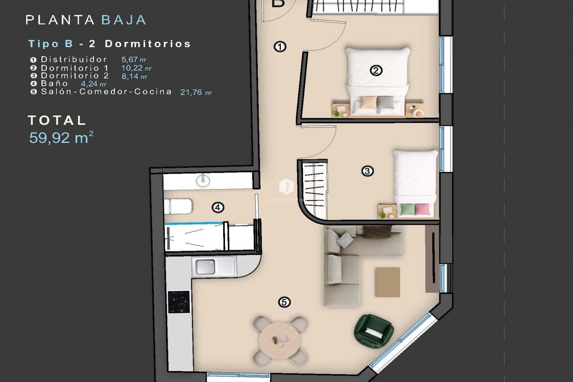 New Build - Apartment / flat -
Torrevieja - Centro