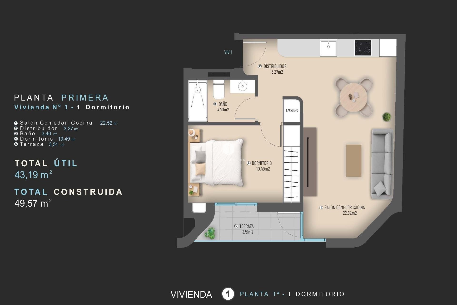 New Build - Apartment / flat -
Torrevieja - Centro