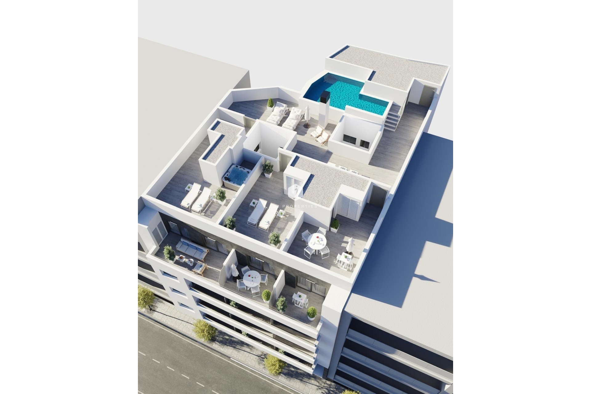 New Build - Apartment / flat -
Torrevieja - Centro