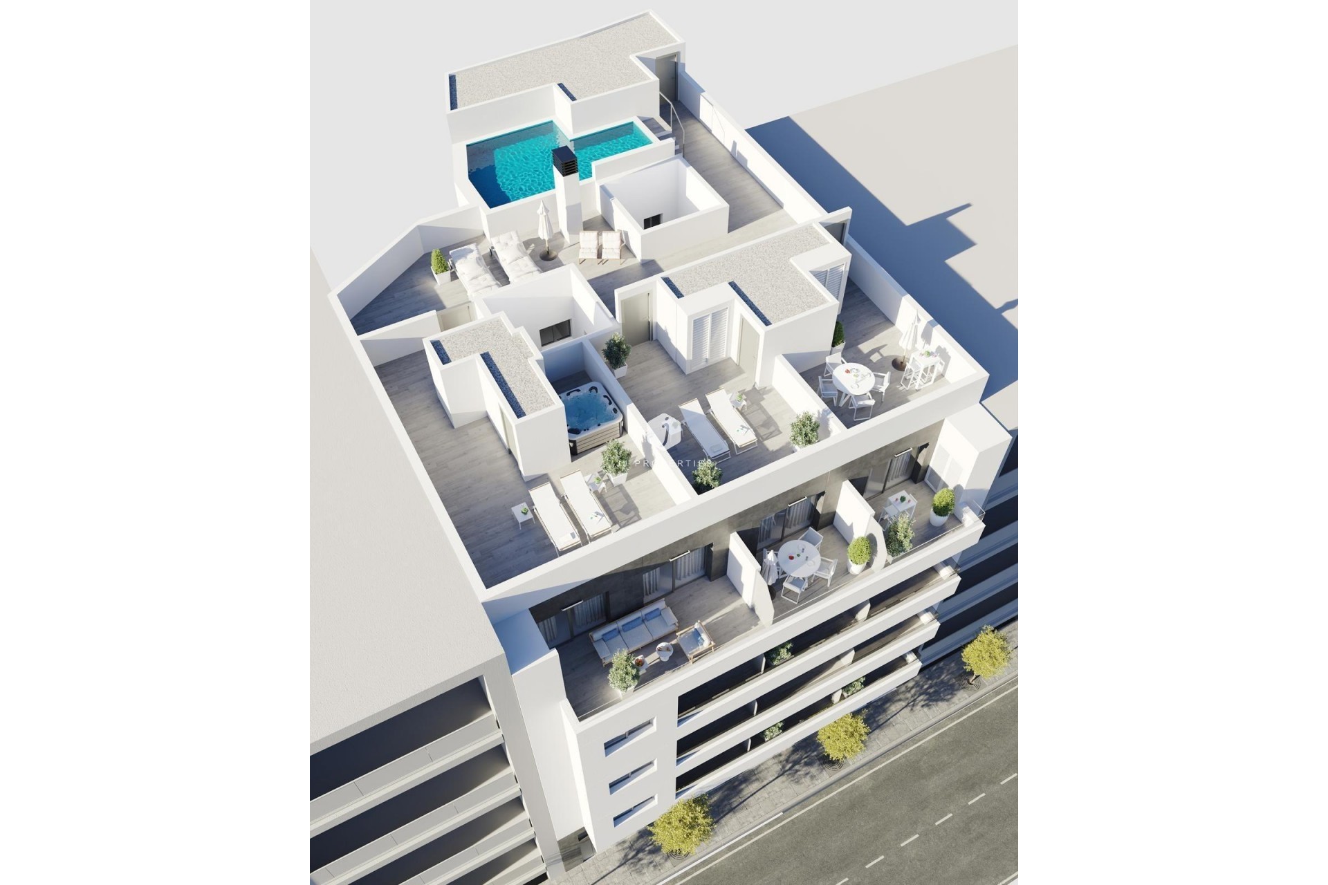 New Build - Apartment / flat -
Torrevieja - Centro