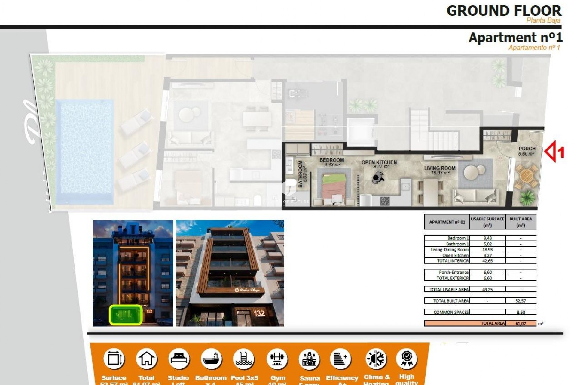 New Build - Apartment / flat -
Torrevieja - Playa de El Cura