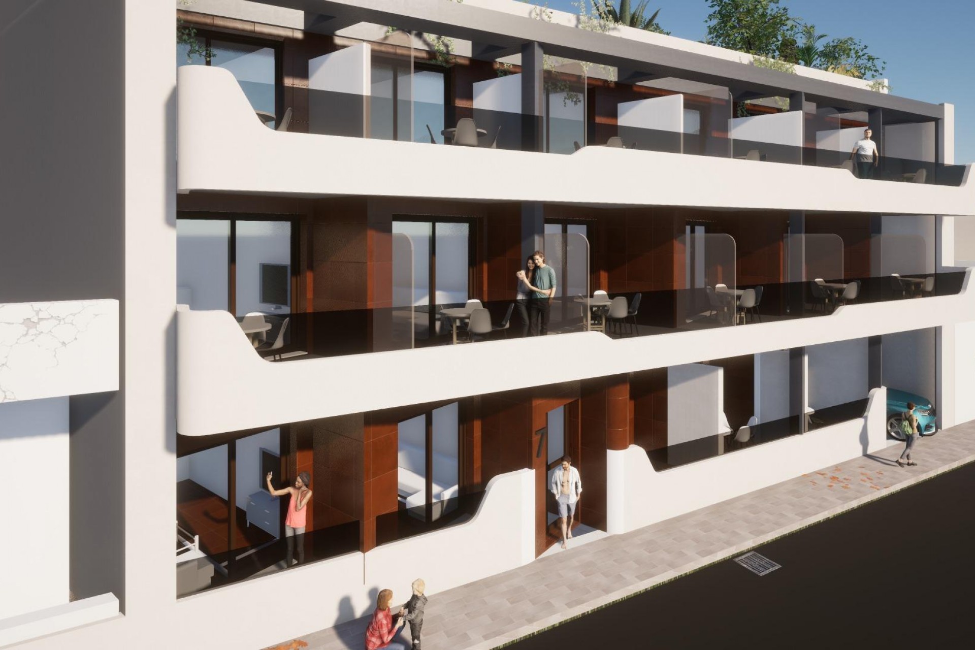 New Build - Apartment / flat -
Torrevieja - Playa del Cura