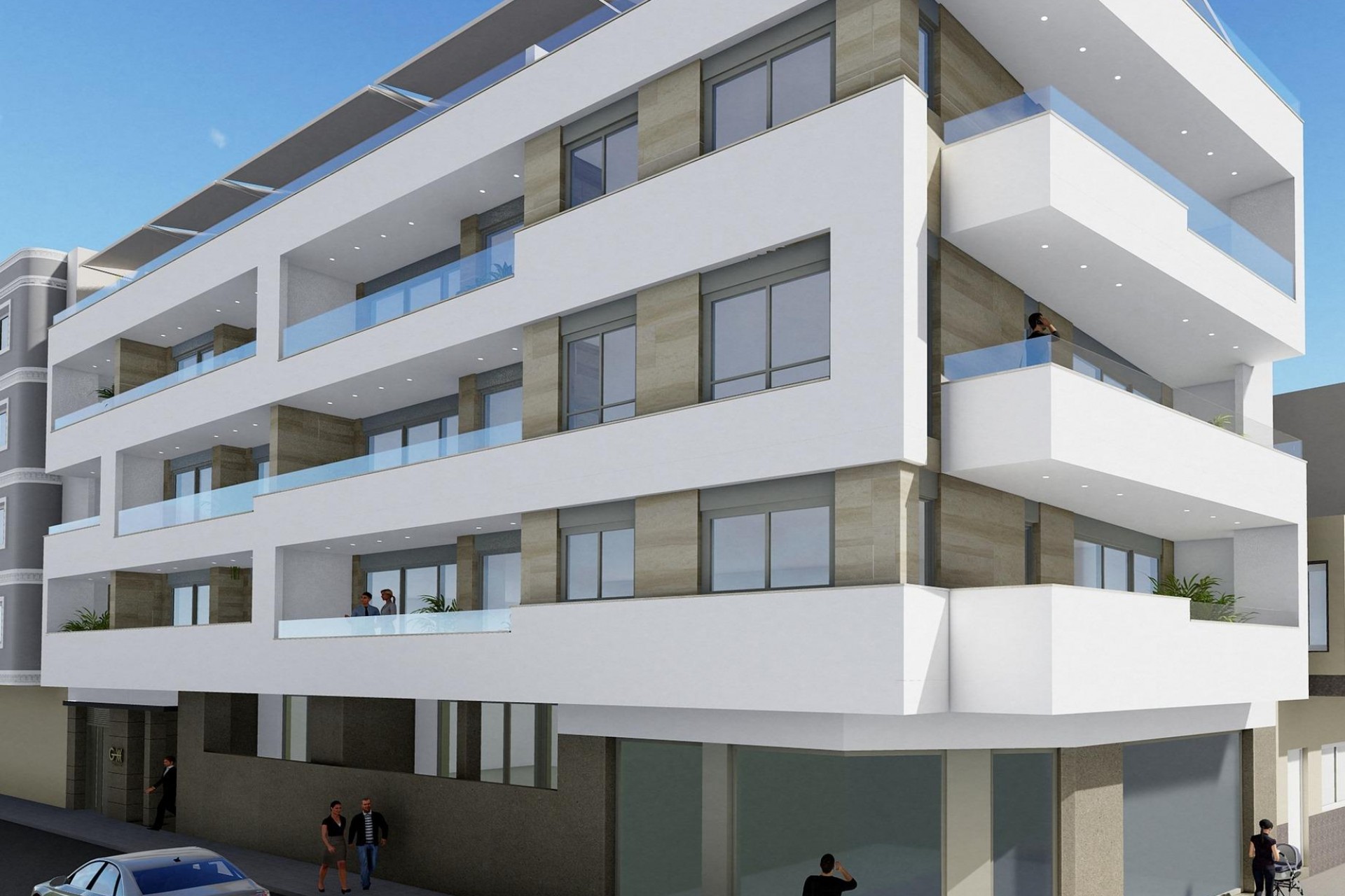 New Build - Apartment / flat -
Torrevieja - Playa del Cura