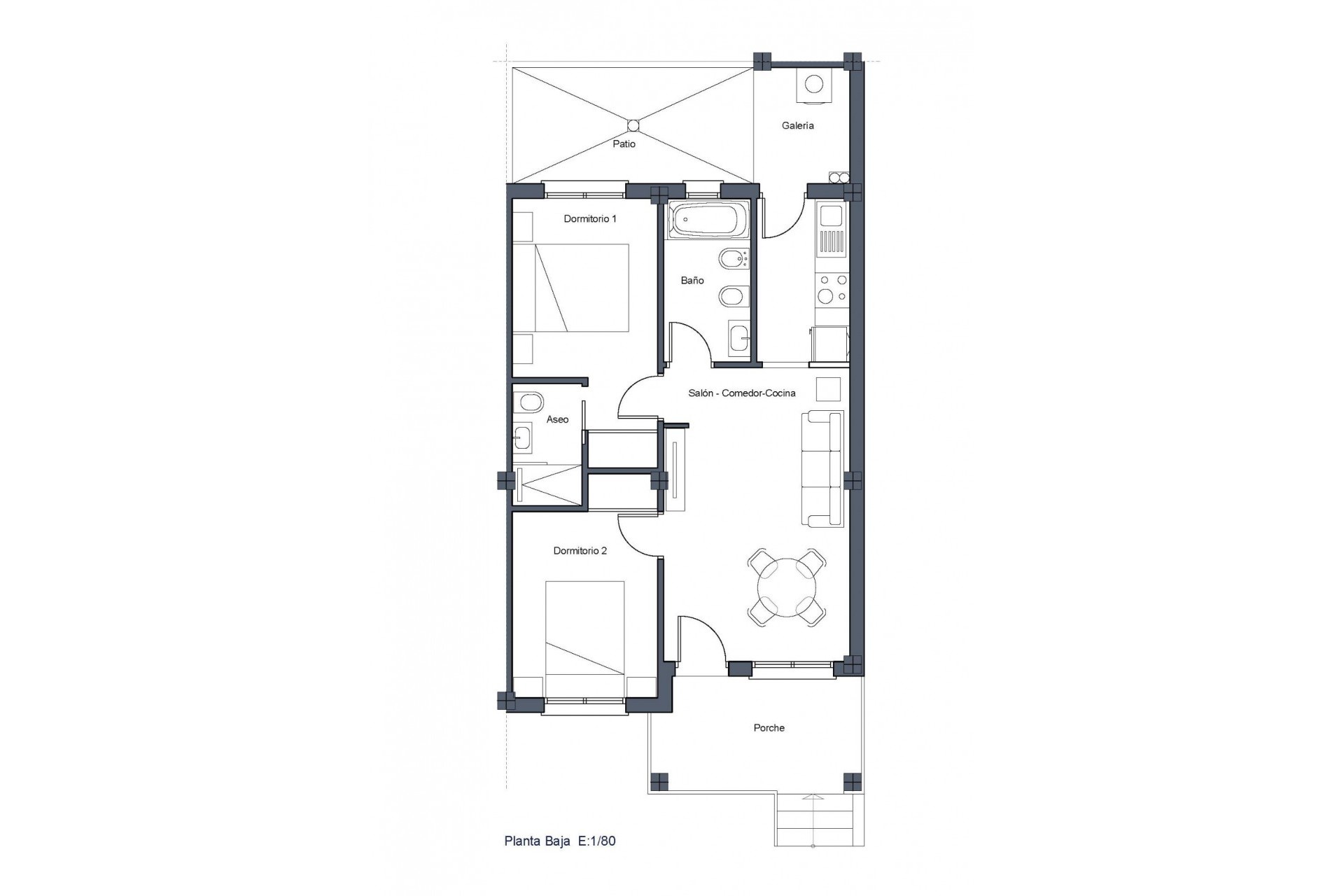 New Build - Bungalow -
Castalla - Castalla Internacional