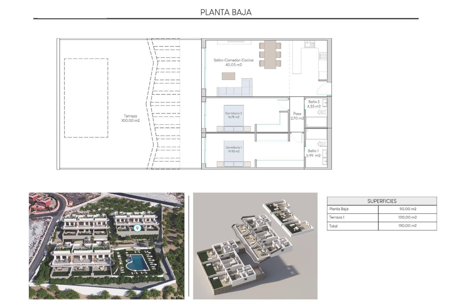 New Build - Bungalow -
Finestrat - Balcón de finestrat