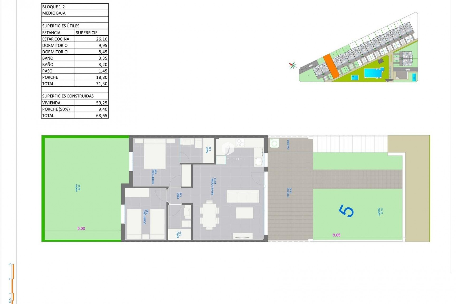New Build - Bungalow -
Pilar de la Horadada - pueblo