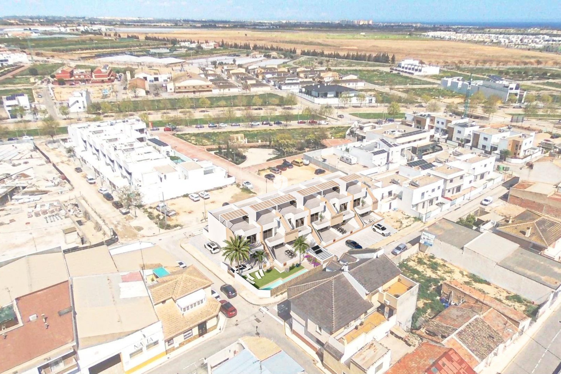 New Build - Bungalow -
Pilar de la Horadada - pueblo
