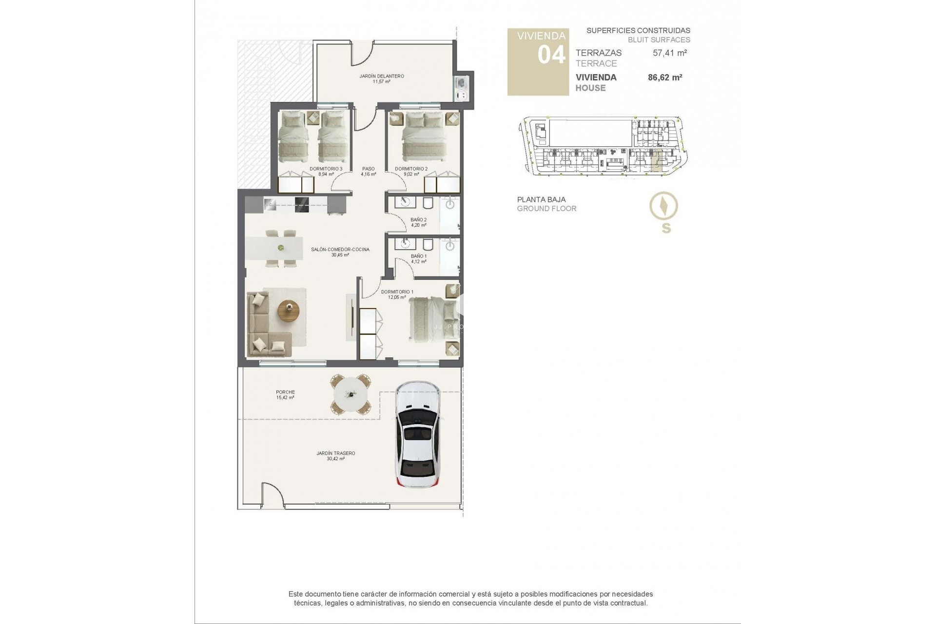 New Build - Bungalow -
Pilar de la Horadada - TORRE DE LA HORADADA