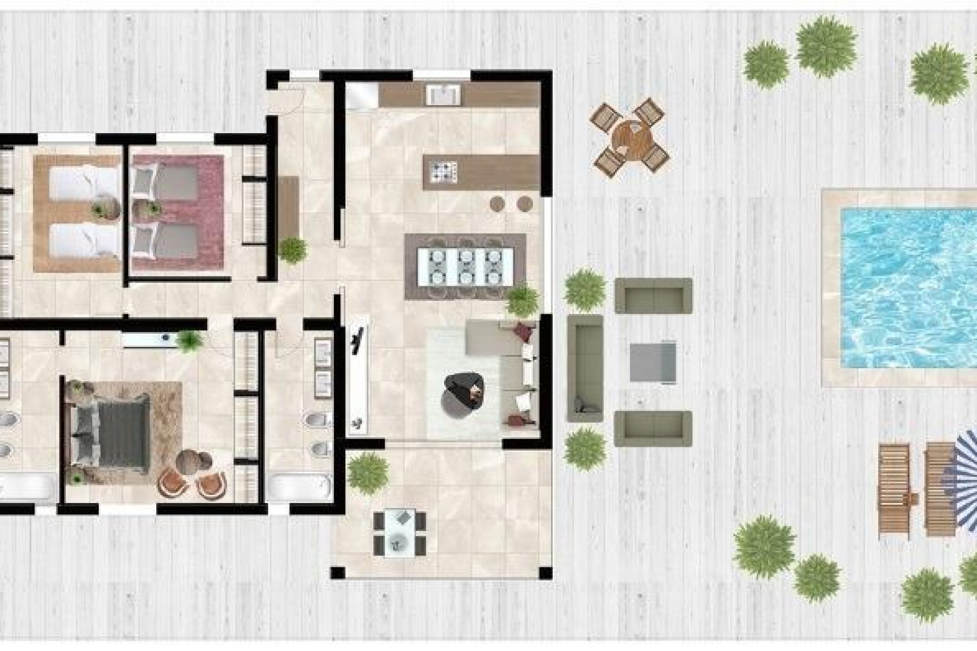 New Build - Chalet -
Abanilla - Cañada de la Leña