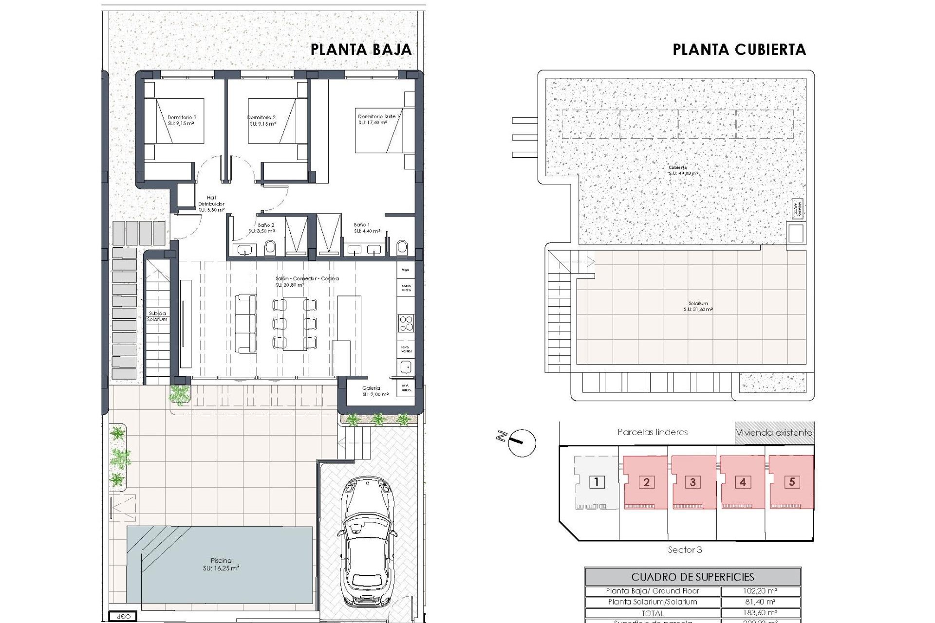 New Build - Chalet -
Dolores - polideportivo