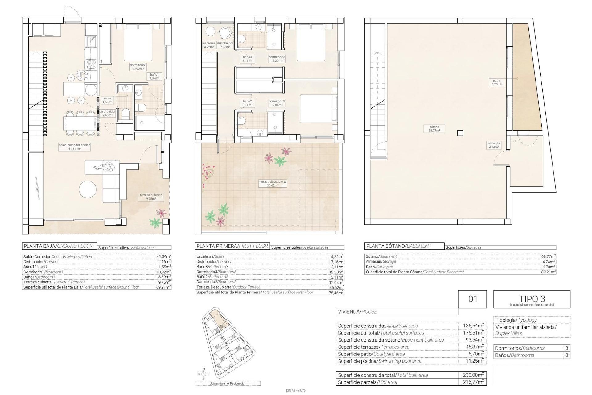 New Build - Chalet -
Hondón de las Nieves - Centro