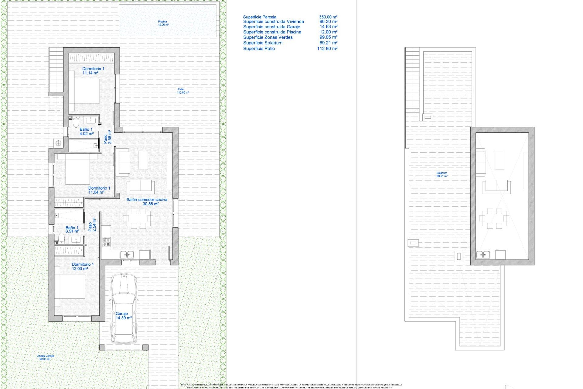 New Build - Chalet -
Los Alcazares - Serena Golf