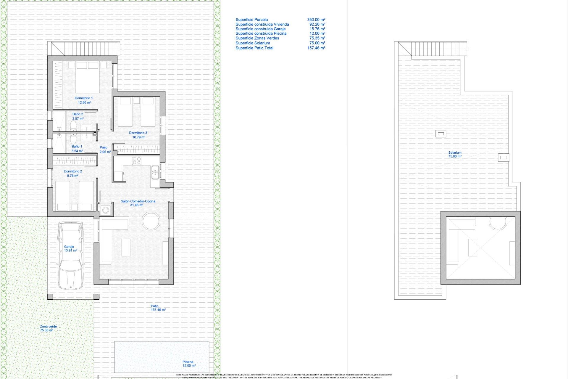 New Build - Chalet -
Los Alcazares - Serena Golf