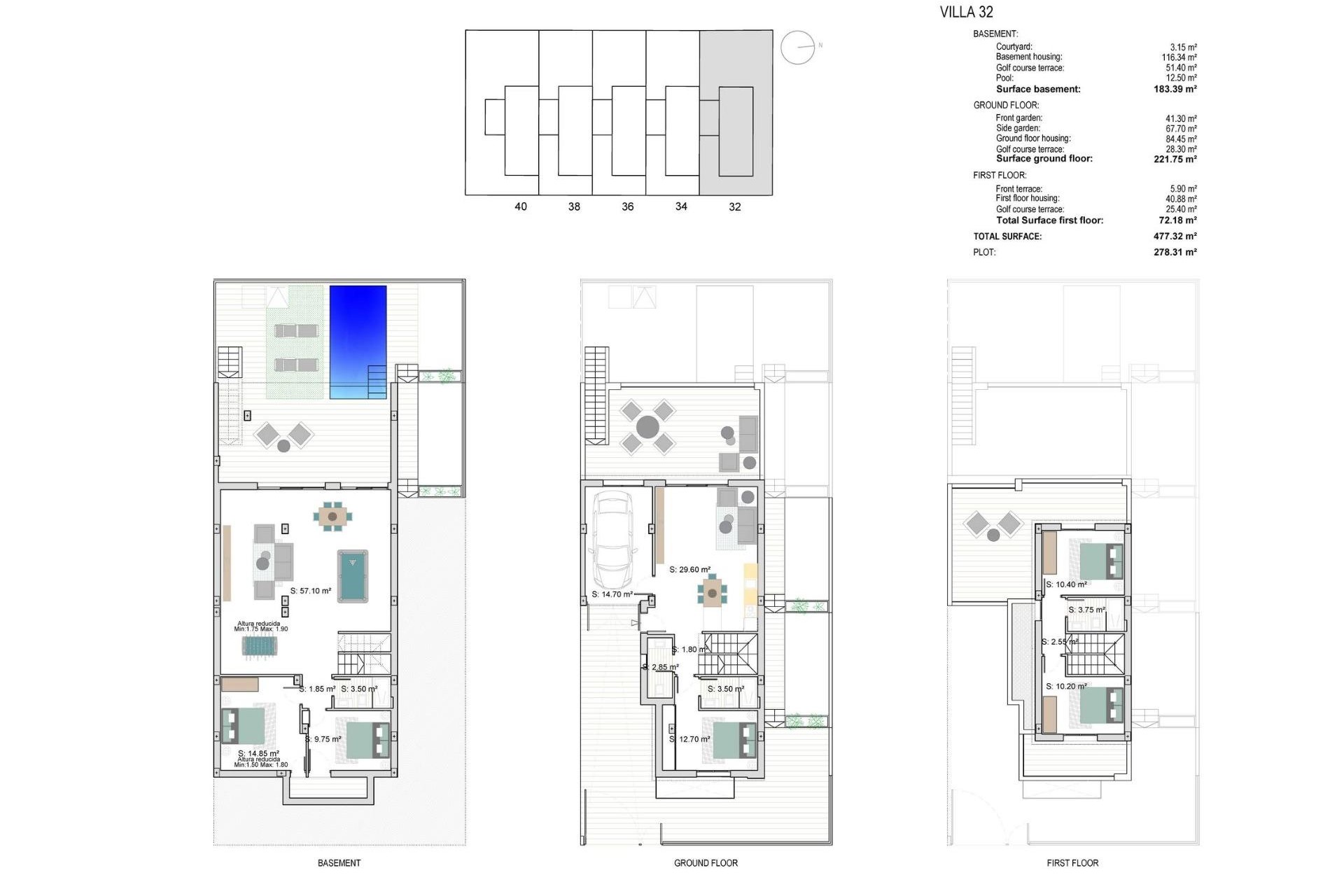 New Build - Chalet -
Los Alcazares - Serena Golf