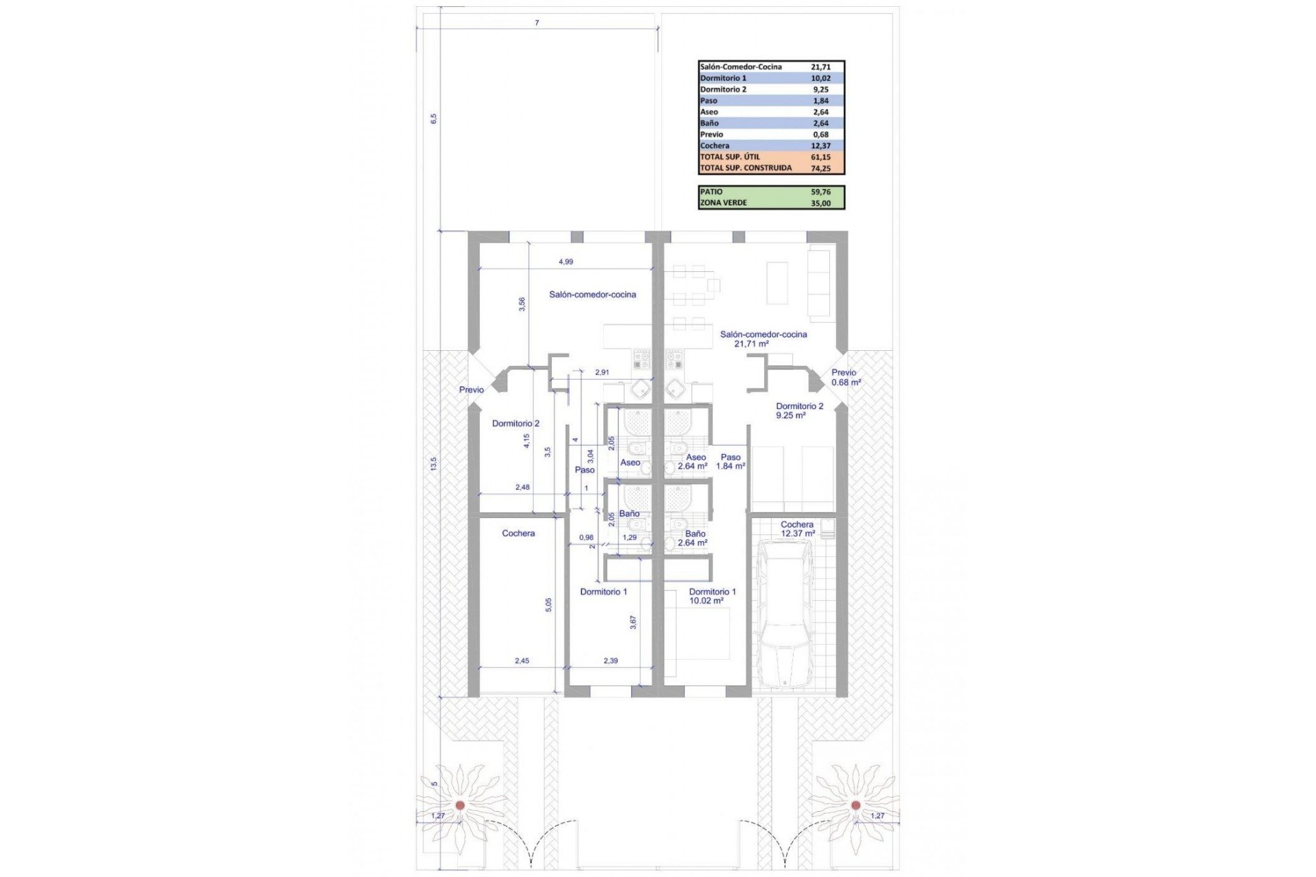 New Build - Chalet -
Los Alcazares - Serena Golf