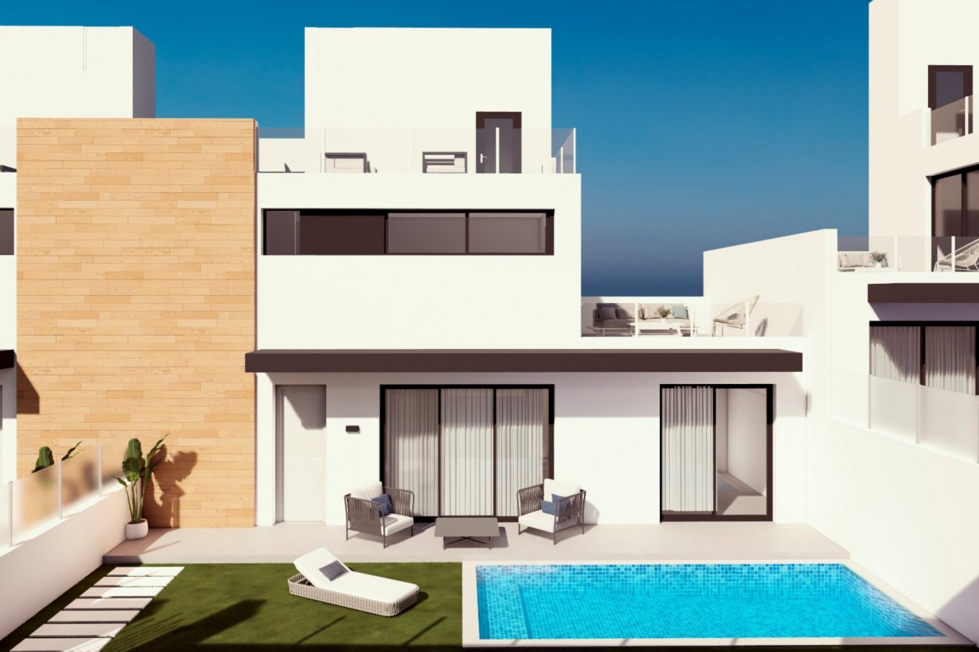 New Build - Chalet -
Orihuela Costa - Las Filipinas