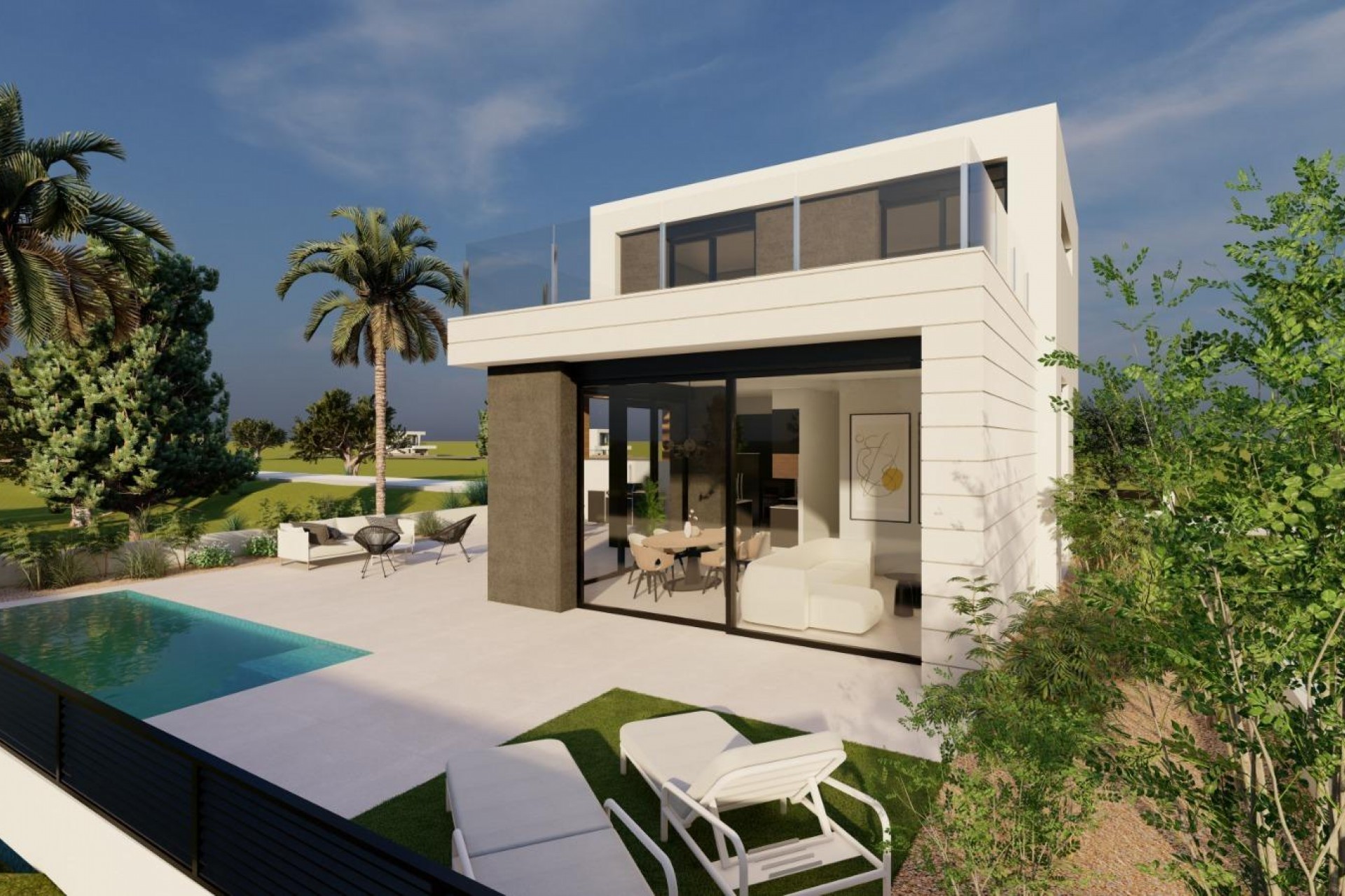 New Build - Chalet -
Pilar de la Horadada - Lo Romero Golf