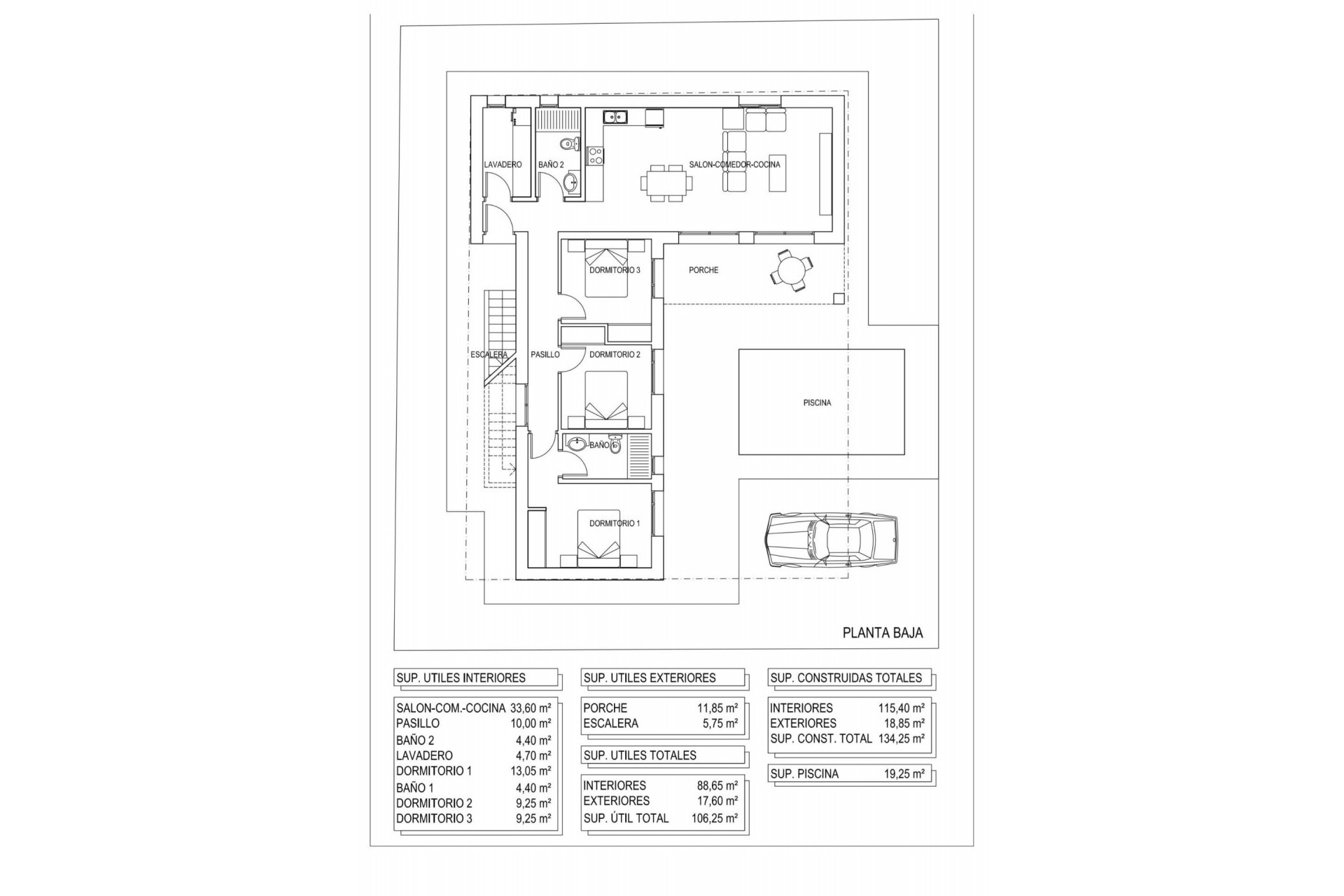 New Build - Chalet -
Pinoso - Campo