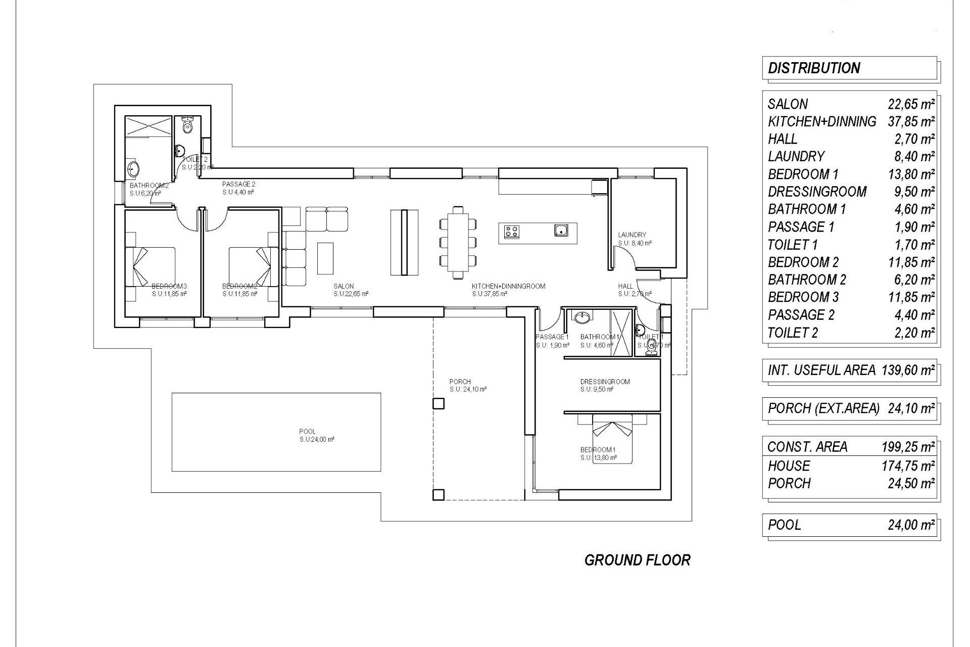 New Build - Chalet -
Pinoso - Campo