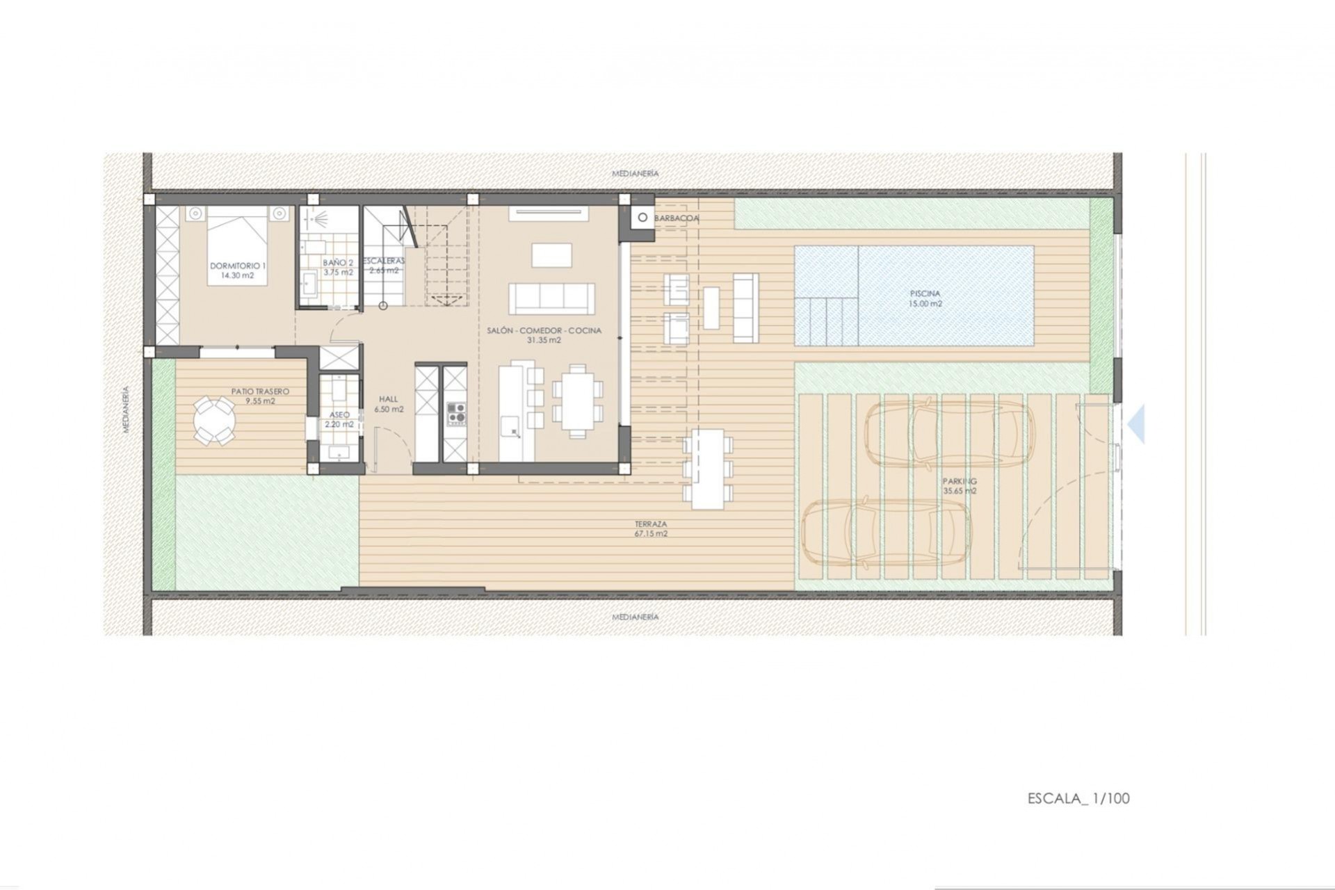 New Build - Chalet -
San Juan de los Terreros - Las Mimosas