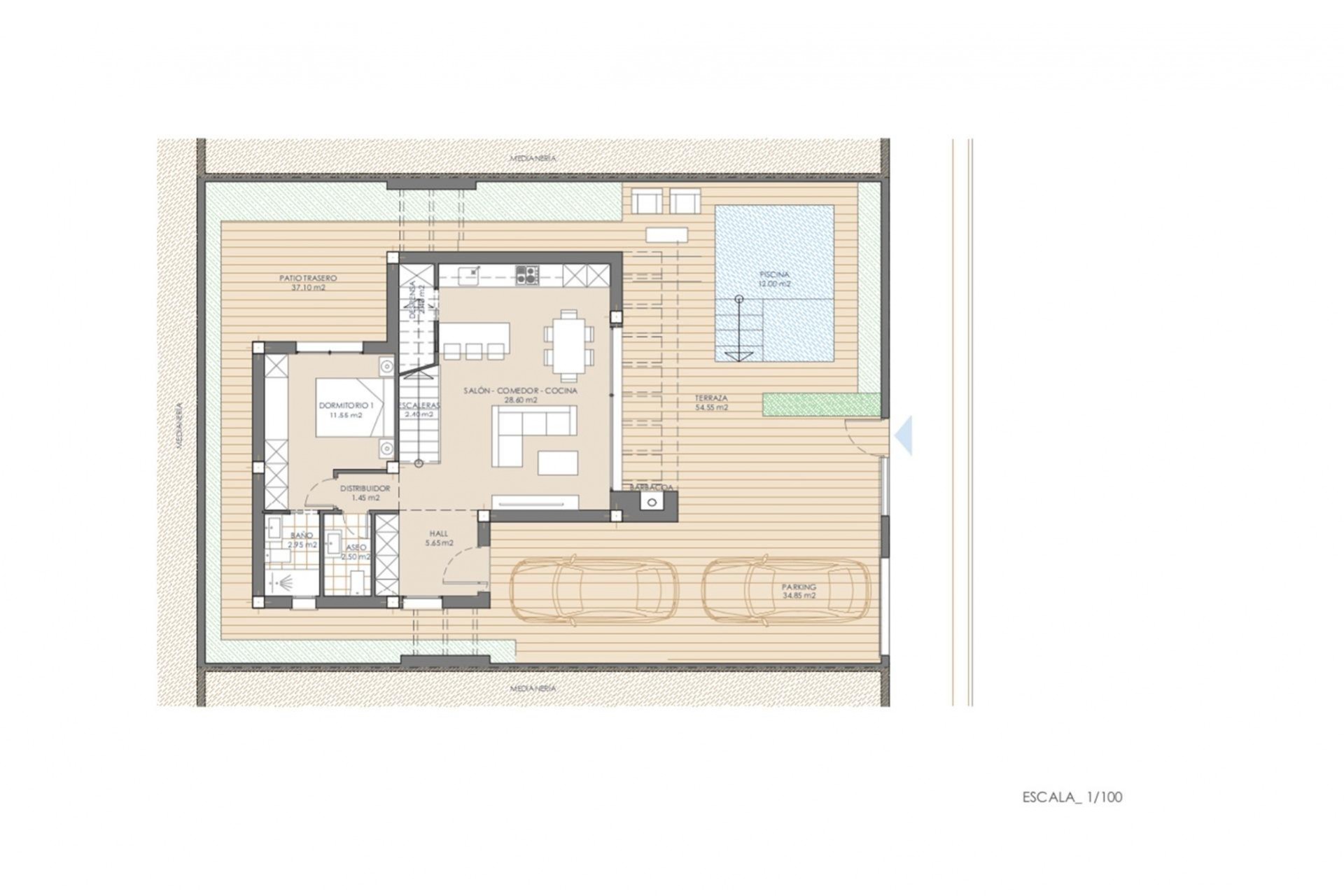 New Build - Chalet -
San Juan de los Terreros - Las Mimosas