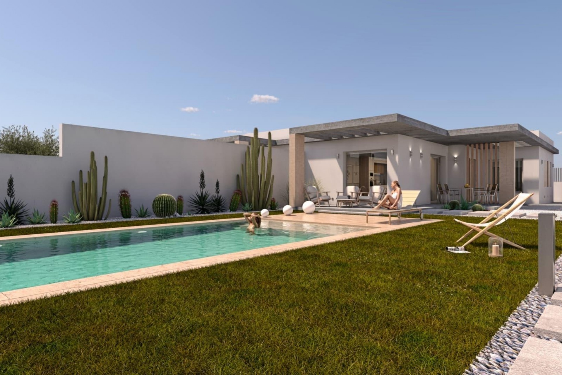 New Build - Chalet -
Santiago de la Ribera - San Blas