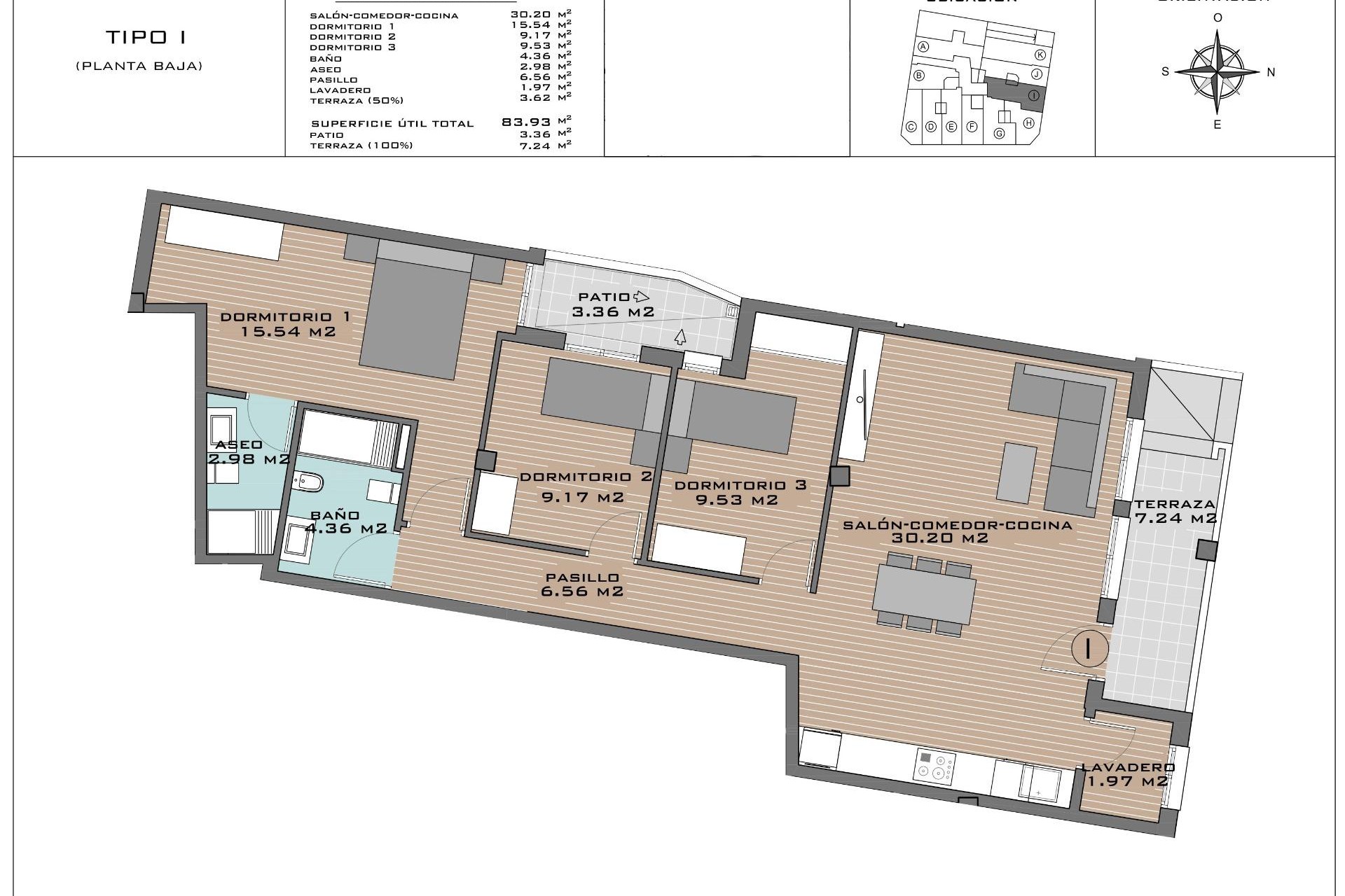 Nieuwbouw Woningen - Appartement / flat -
Algorfa - Pueblo