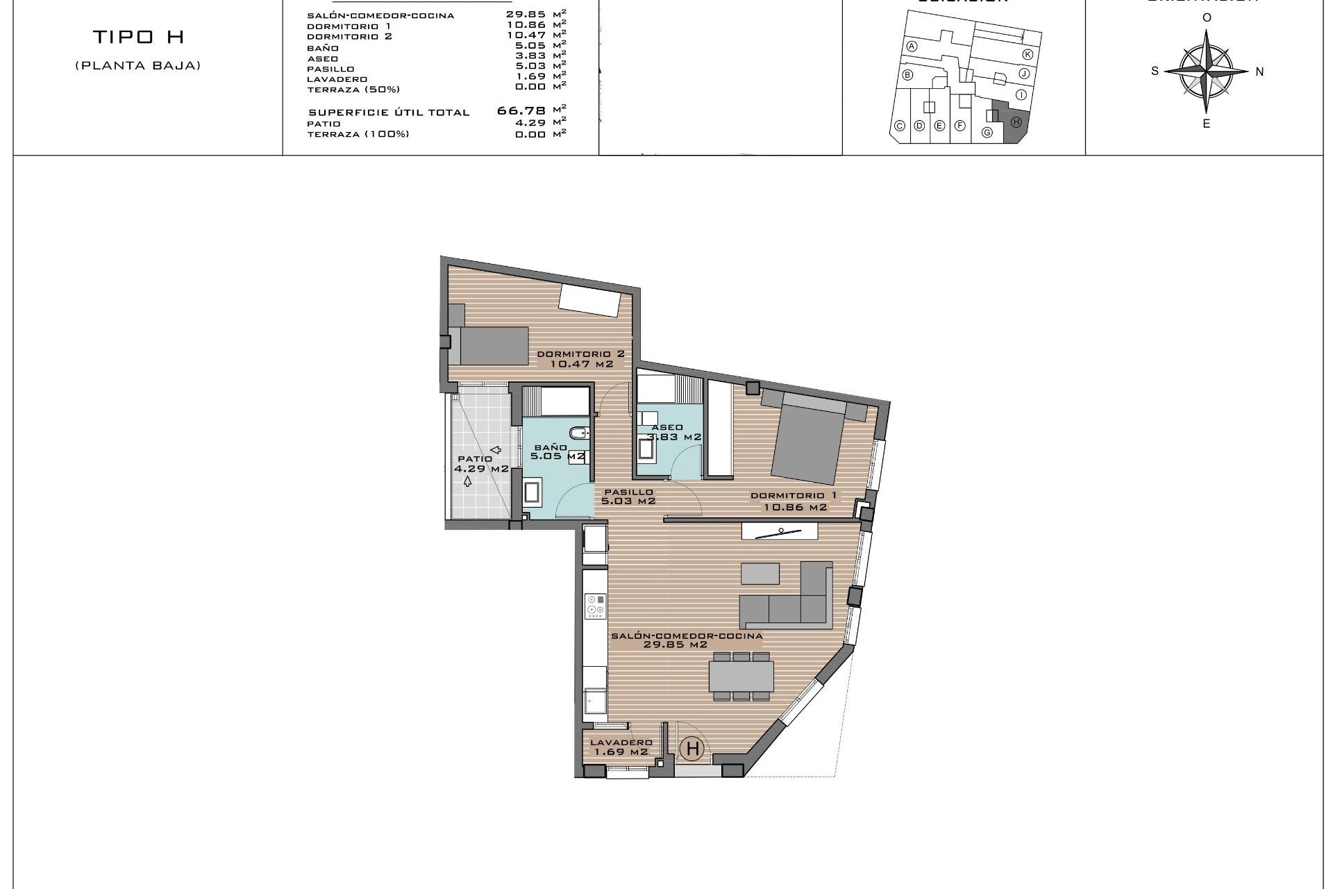 Nieuwbouw Woningen - Appartement / flat -
Algorfa - Pueblo