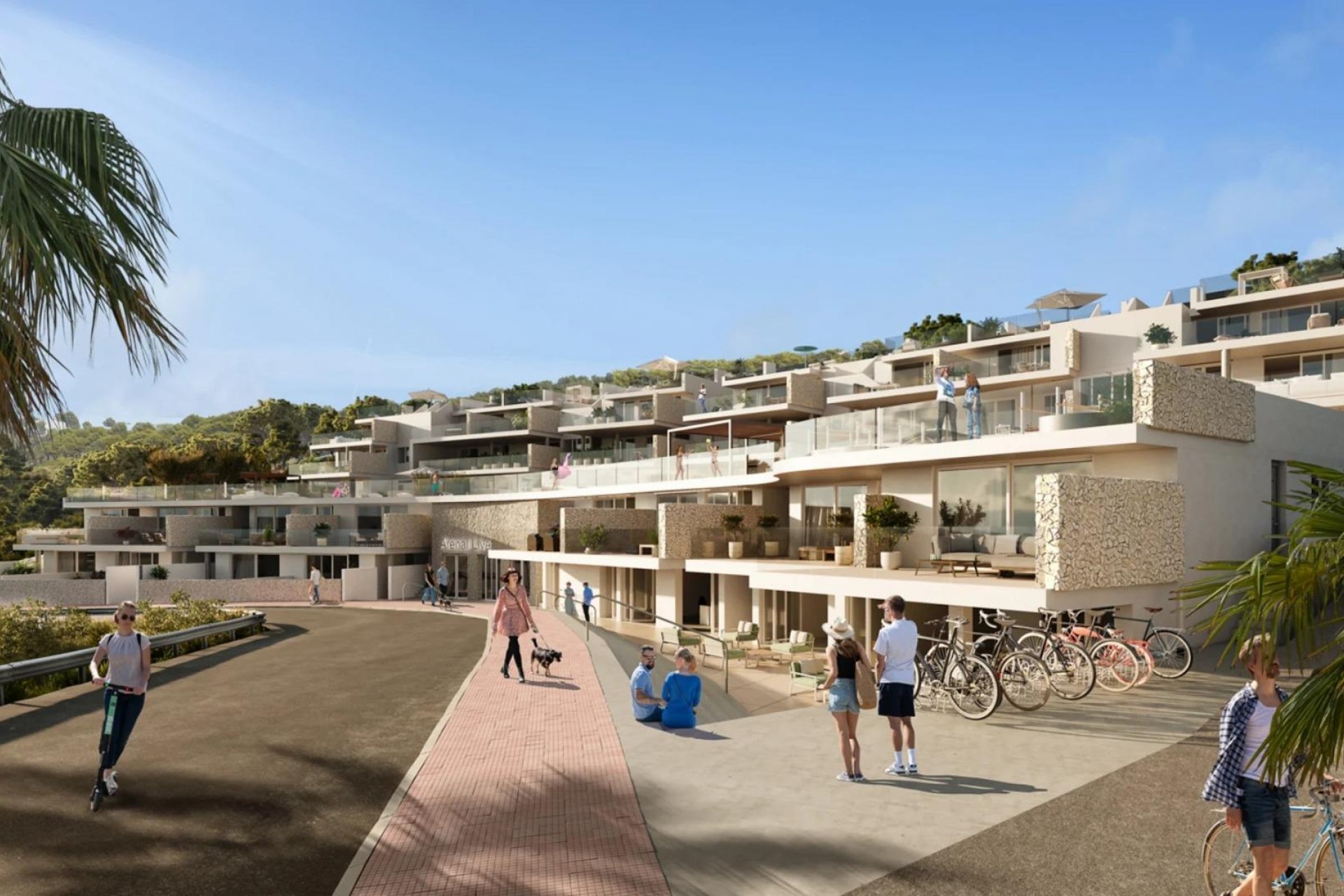 Nieuwbouw Woningen - Appartement / flat -
Arenal d´en Castell - pueblo